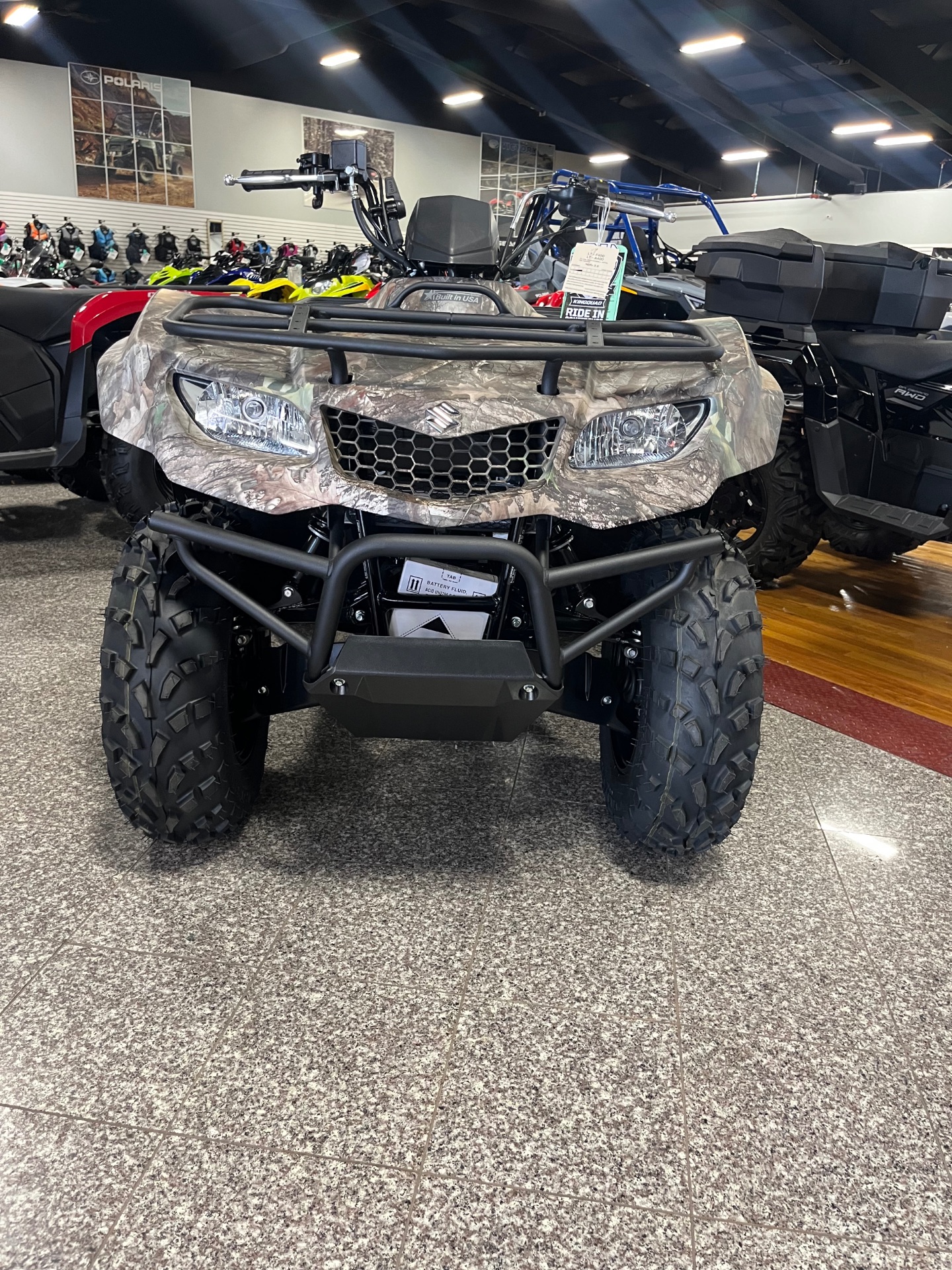 2025 Suzuki KingQuad 400ASi Camo 3