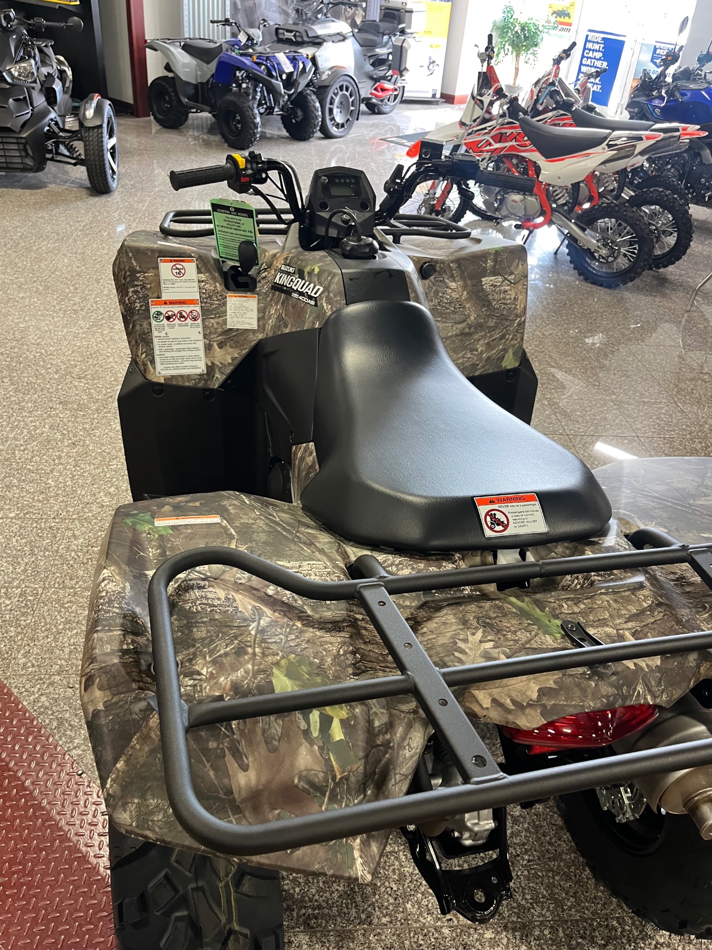 2025 Suzuki KingQuad 400ASi Camo 4