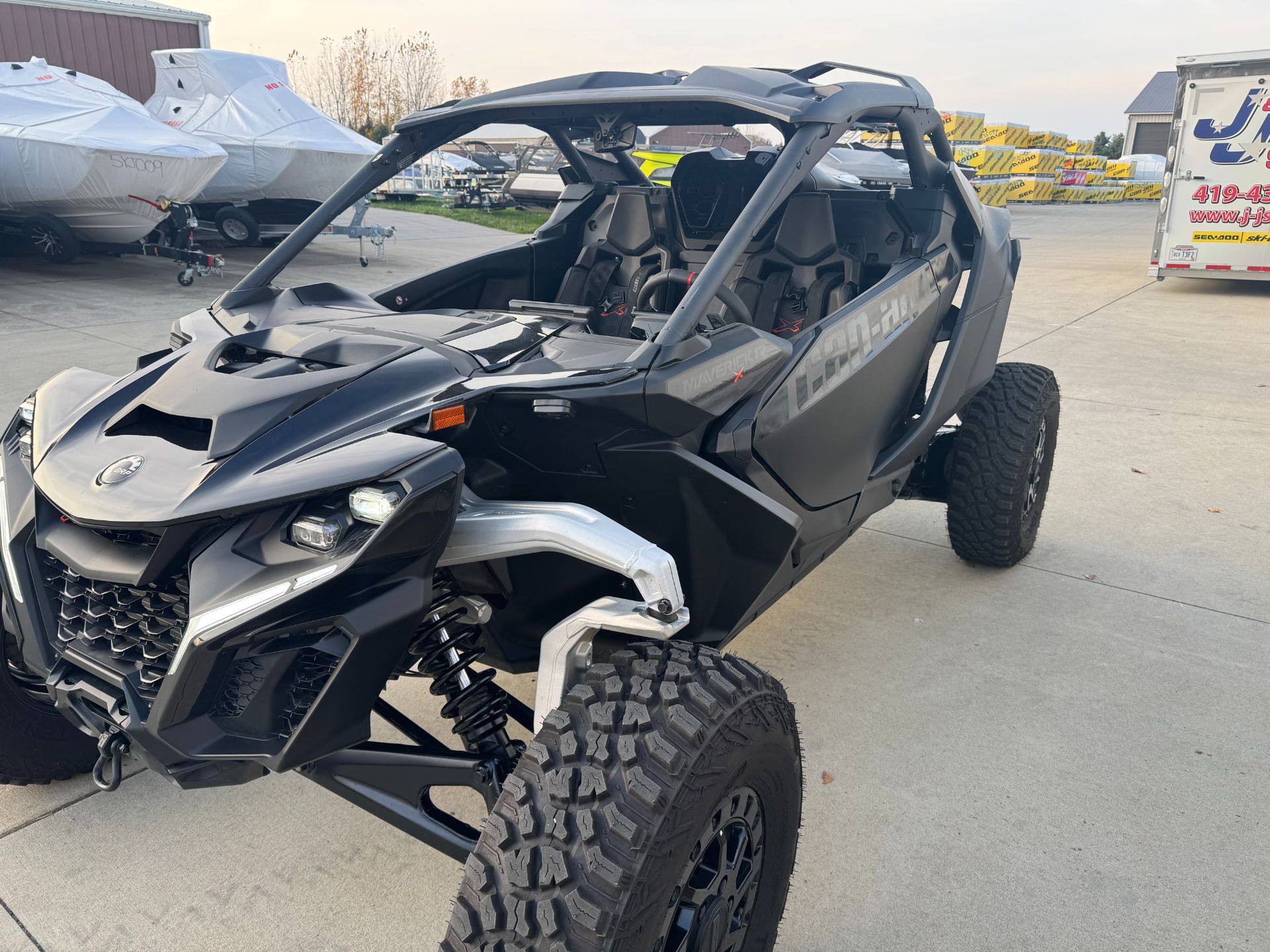 2024 Can-Am Maverick R X RS with Smart-Shox in Huron, Ohio - Photo 1