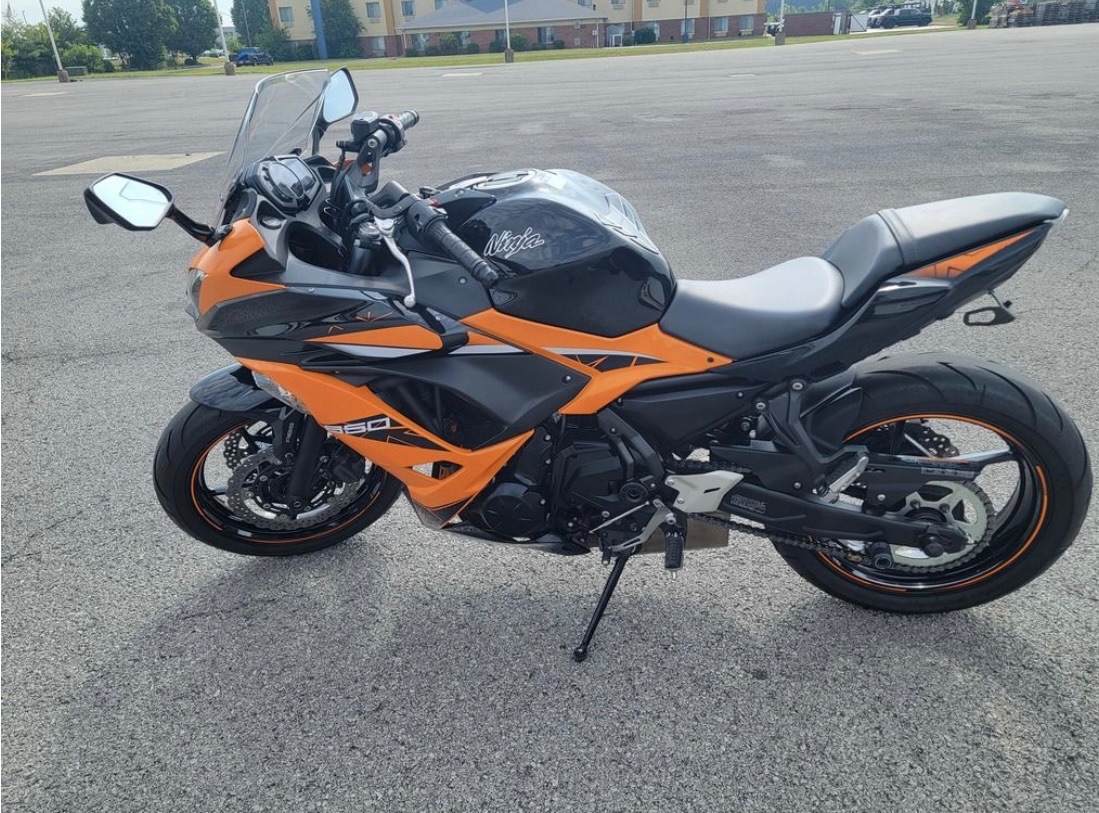 2019 Kawasaki Ninja 650 ABS in Huron, Ohio - Photo 1