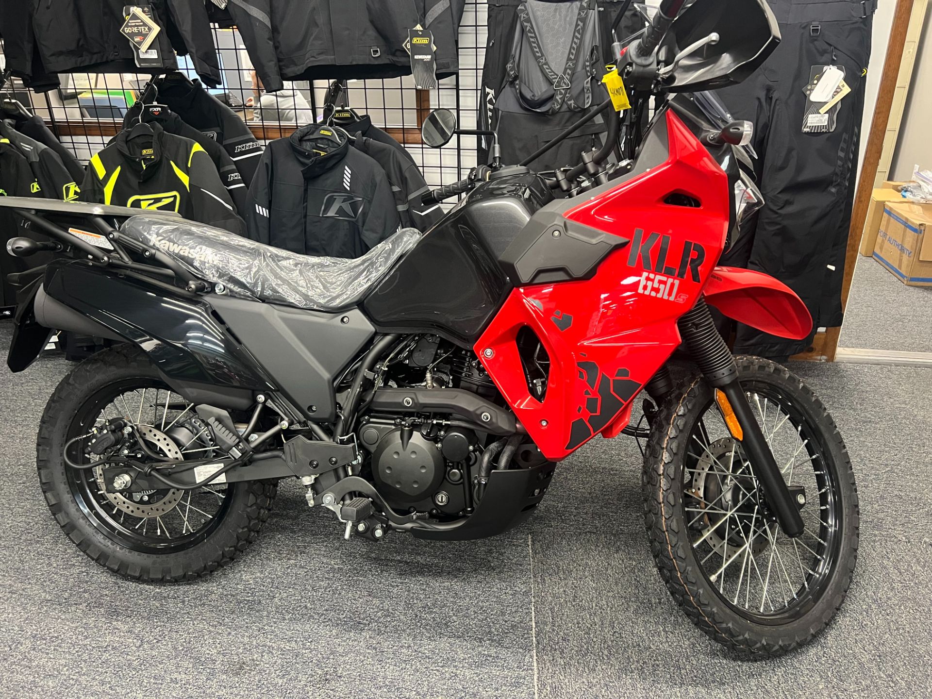 2024 Kawasaki KLR 650 S ABS in Huron, Ohio - Photo 2