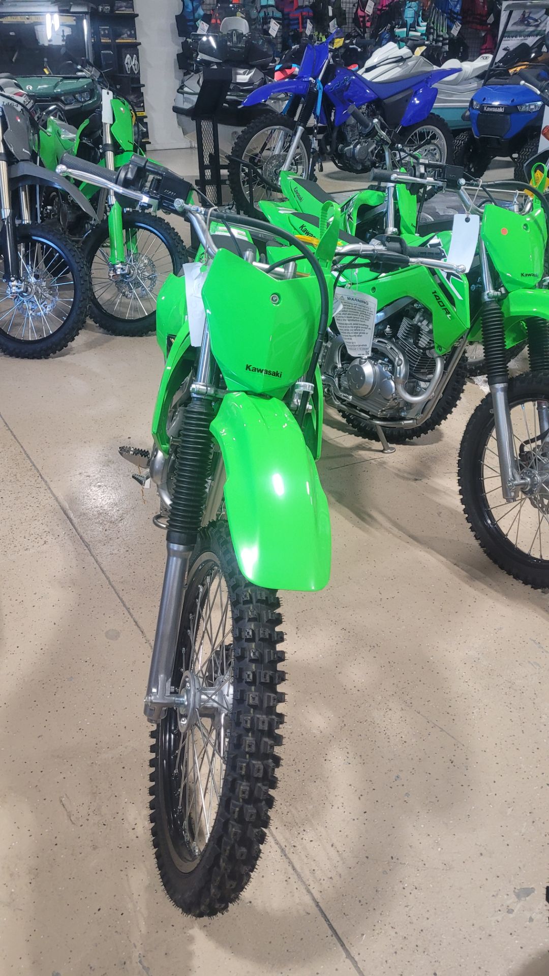2025 Kawasaki KLX 140R F in Huron, Ohio - Photo 3