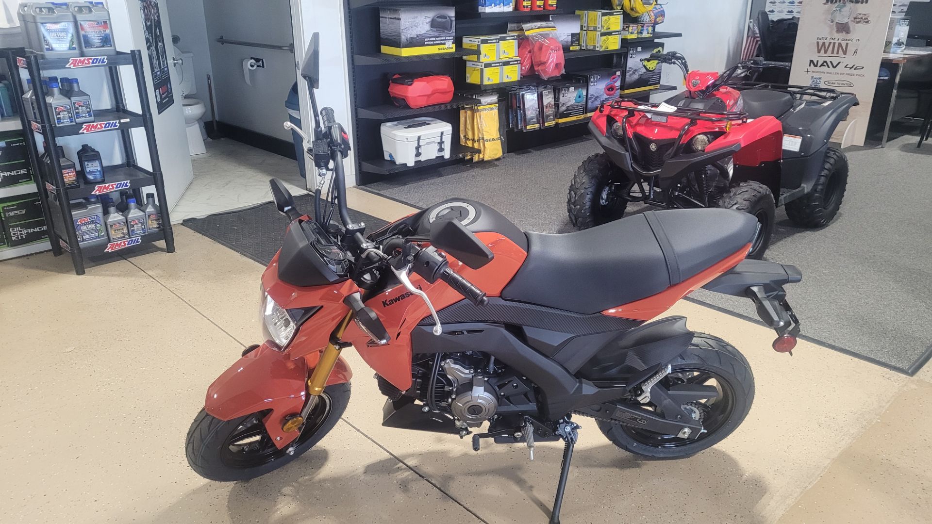 2025 Kawasaki Z125 Pro in Huron, Ohio - Photo 3