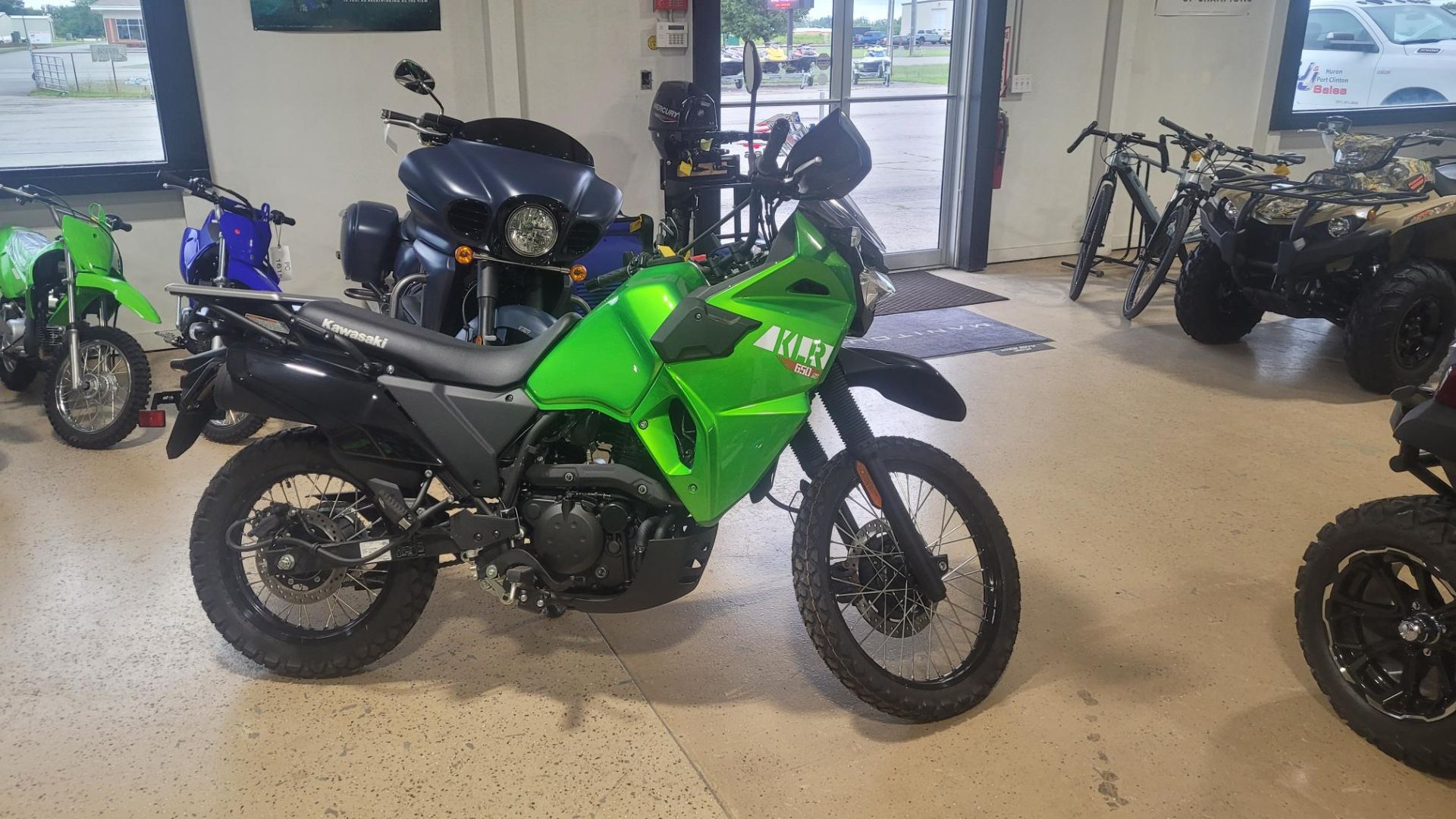 2023 Kawasaki KLR 650 S in Huron, Ohio - Photo 1