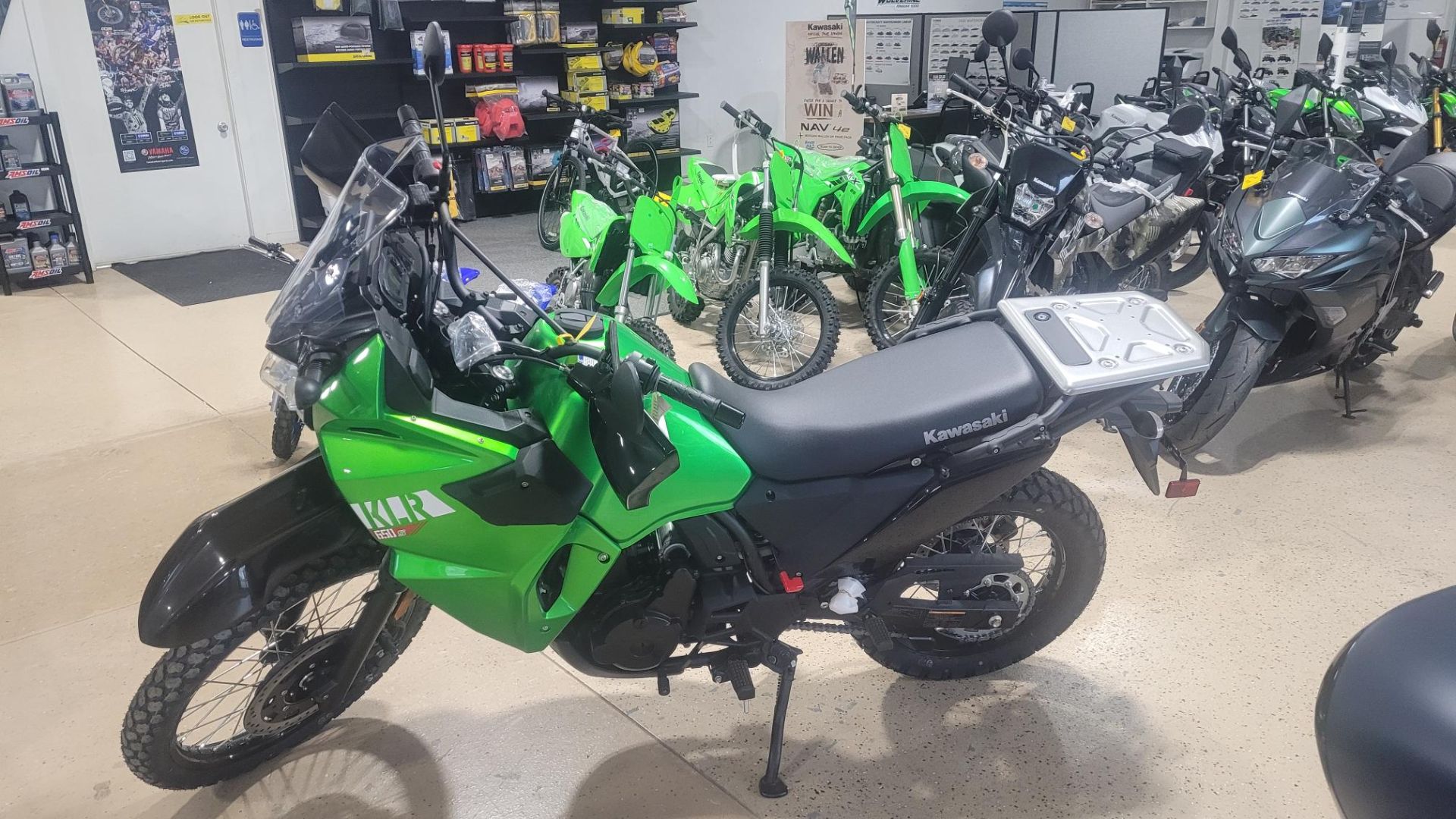 2023 Kawasaki KLR 650 S in Huron, Ohio - Photo 2