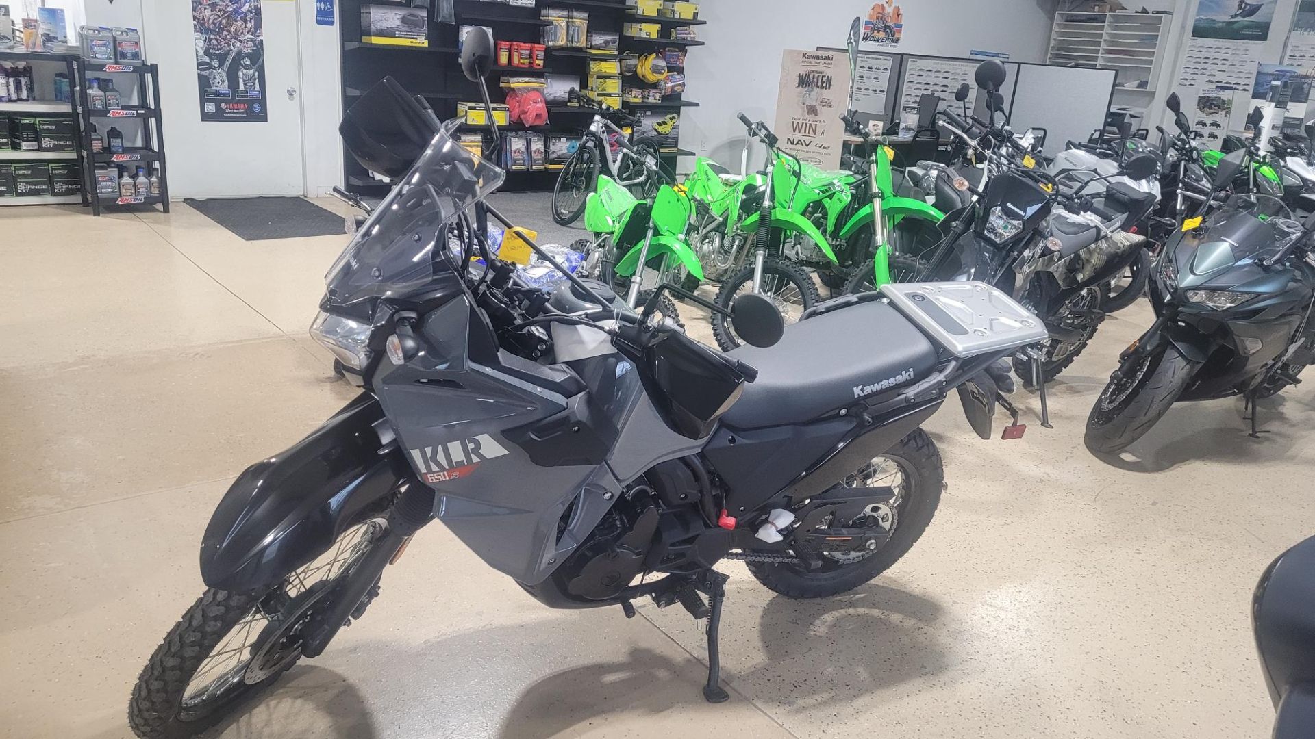 2023 Kawasaki KLR 650 S in Huron, Ohio - Photo 2