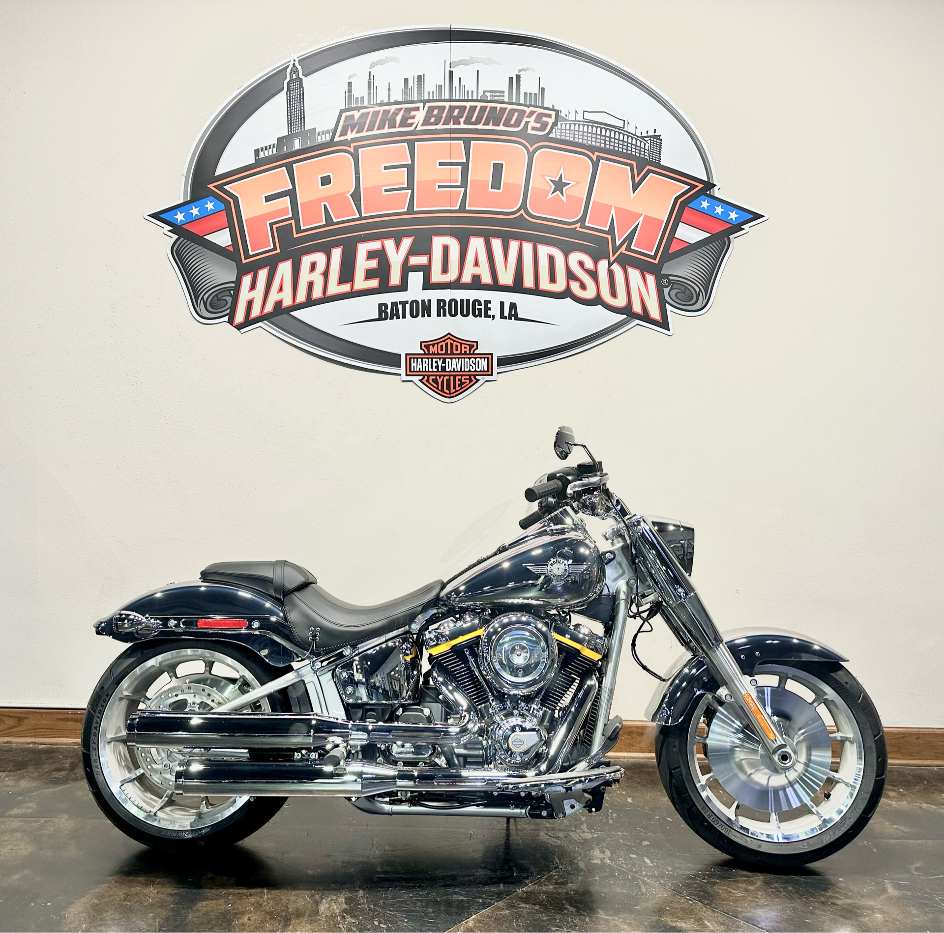 2025 Harley-Davidson Fat Boy® Gray Ghost in Baton Rouge, Louisiana - Photo 1