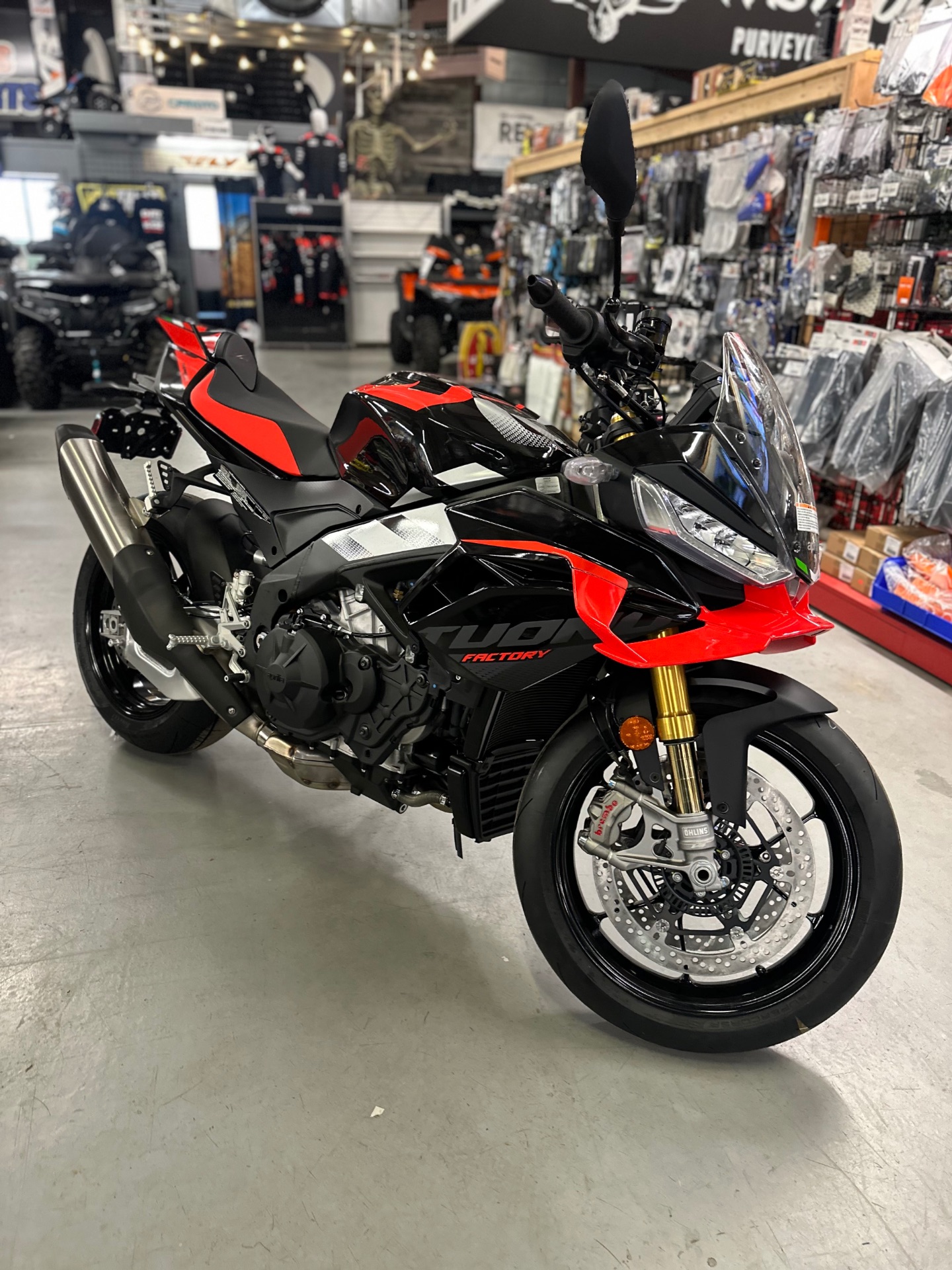New 2026 Aprilia Tuono V4 Factory 1100, Westfield MA | Specs