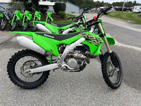 Used 2021 Kawasaki KX 450 Lime Green | Motorcycles in Plymouth MA