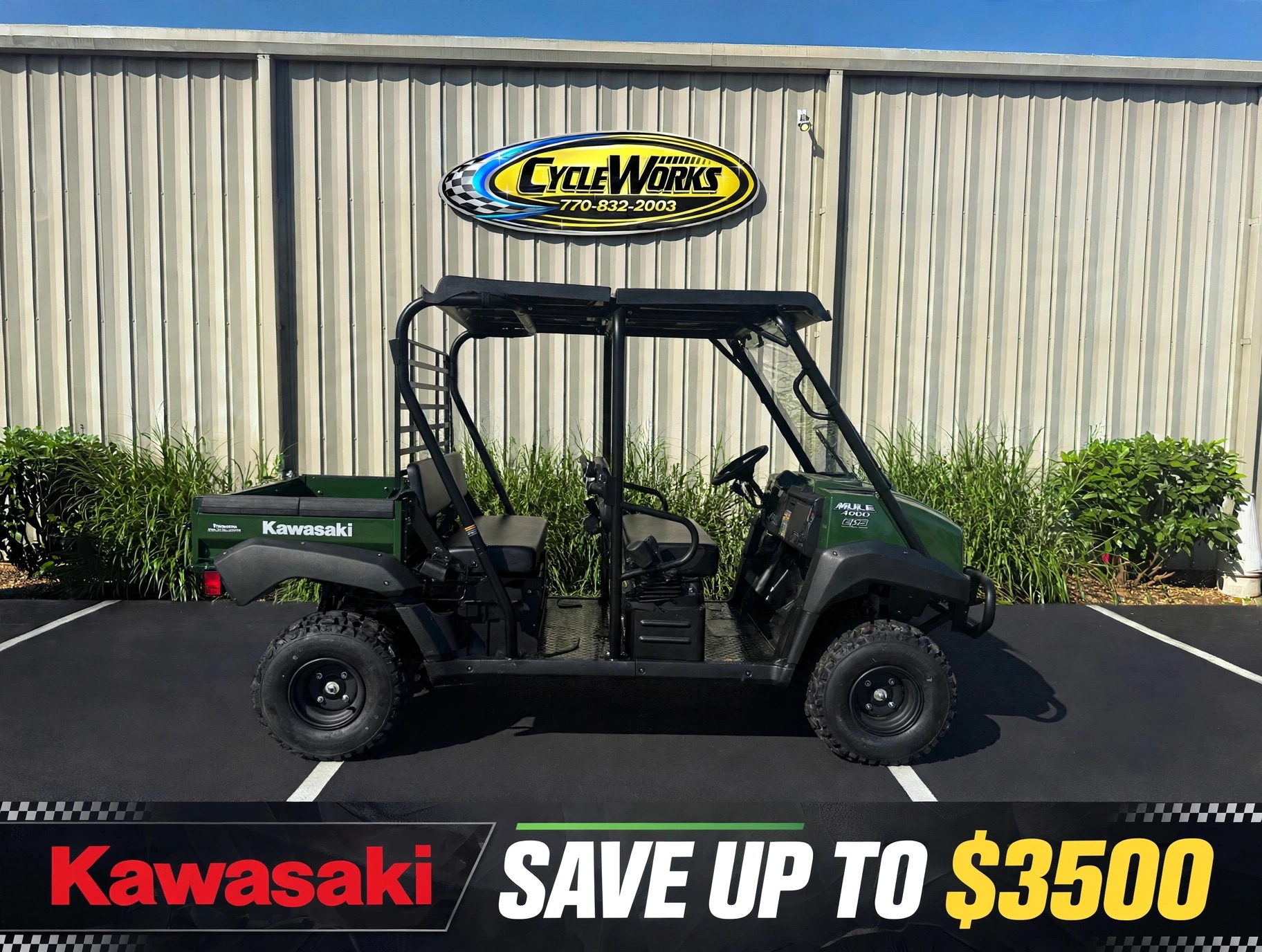 2026 Kawasaki MULE 4000 Trans for sale 906932