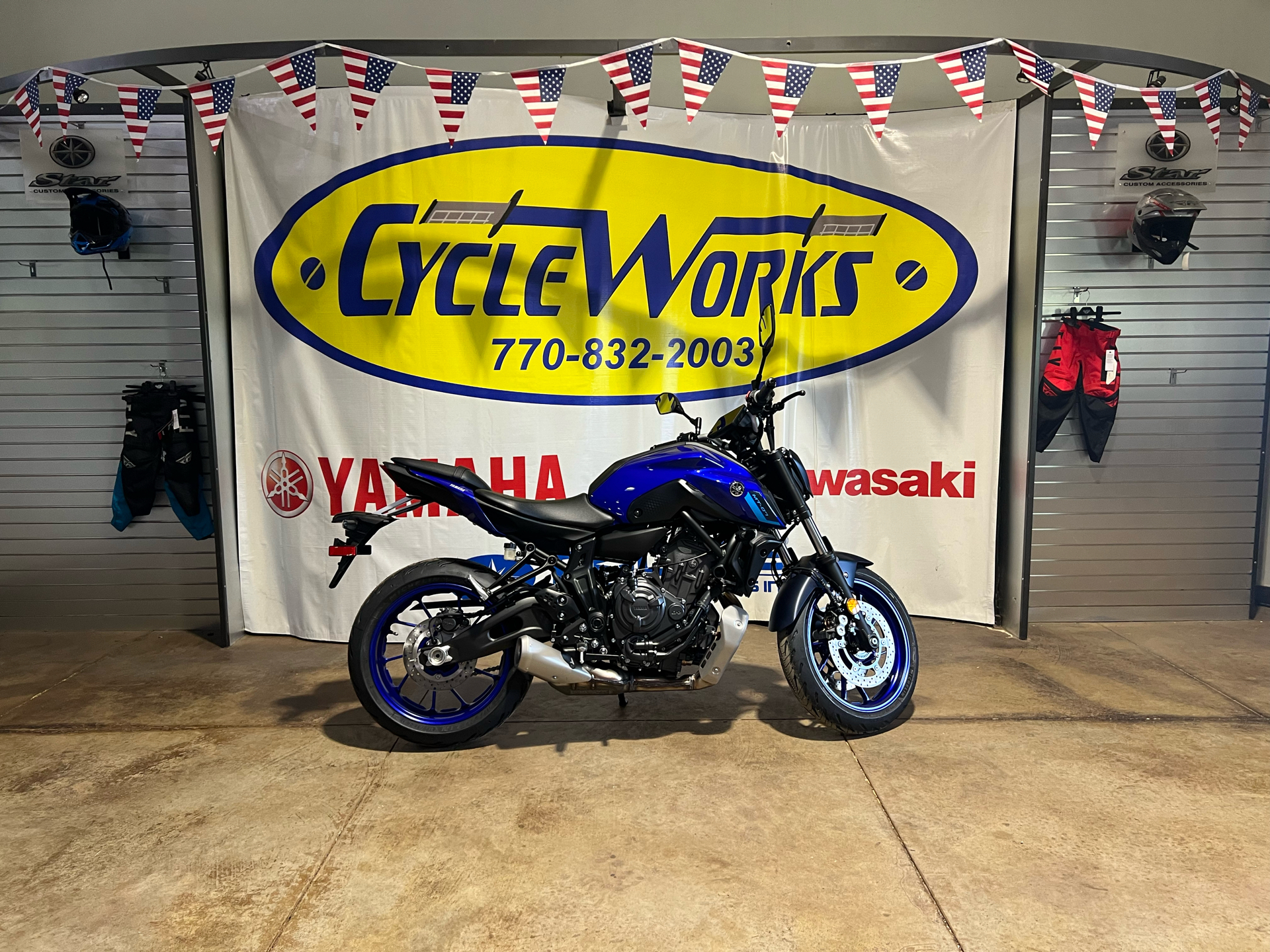 New 2024 Yamaha MT-07 | Motorcycles in Roopville GA | Y10697 Team
