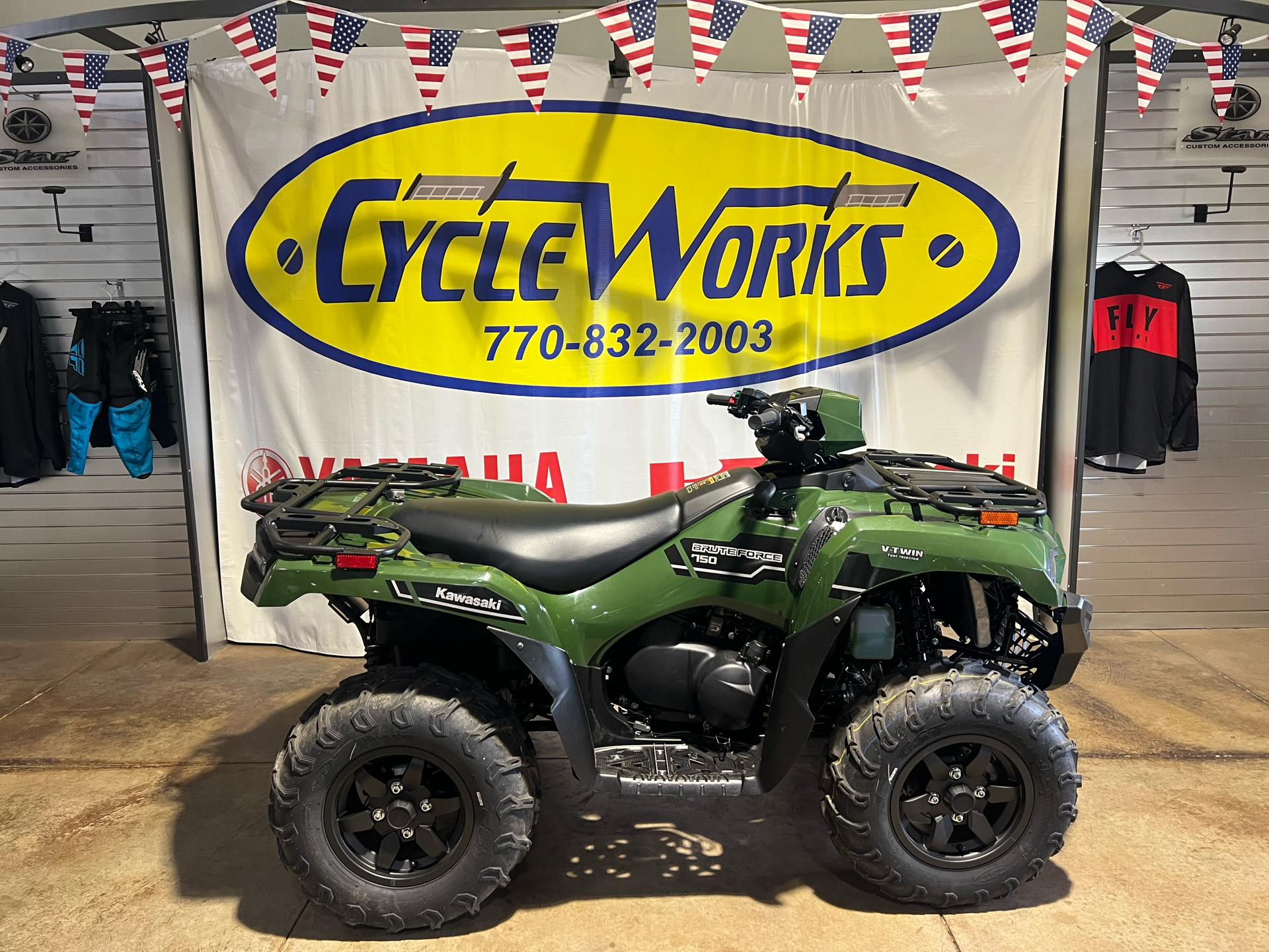 New 2025 Kawasaki Brute Force 750 | ATVs in Roopville GA