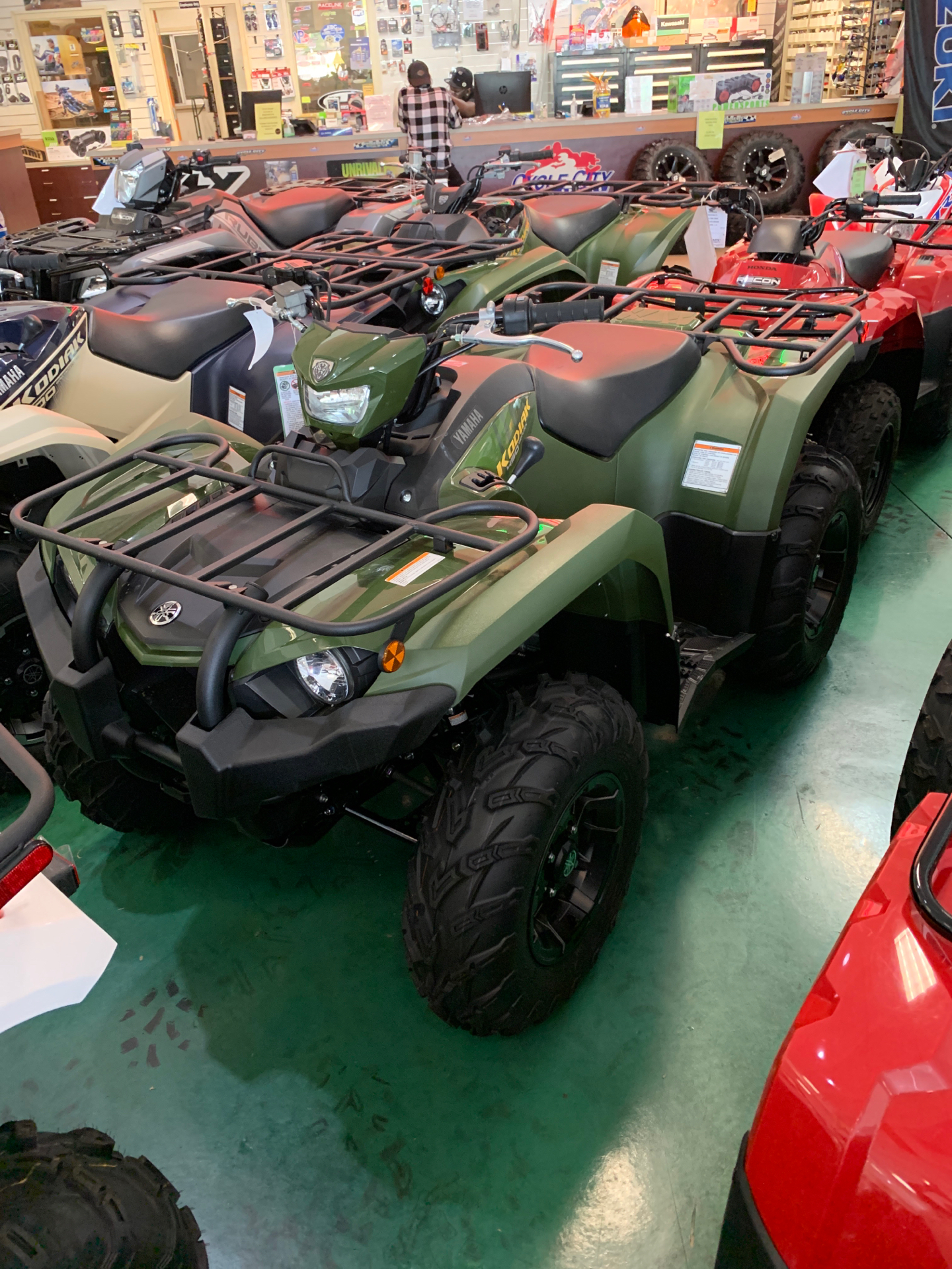 New 2025 Yamaha Kodiak 450 EPS ATVs in Newnan GA Y09560