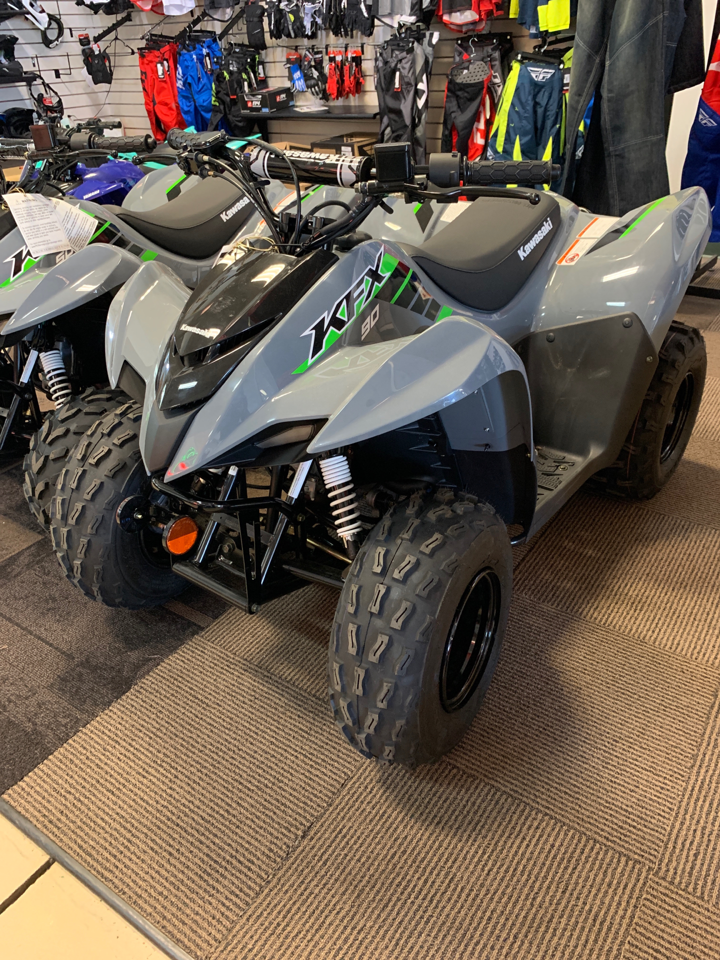 New 2025 Kawasaki KFX 90 | ATVs in Newnan GA | K71067 Battle