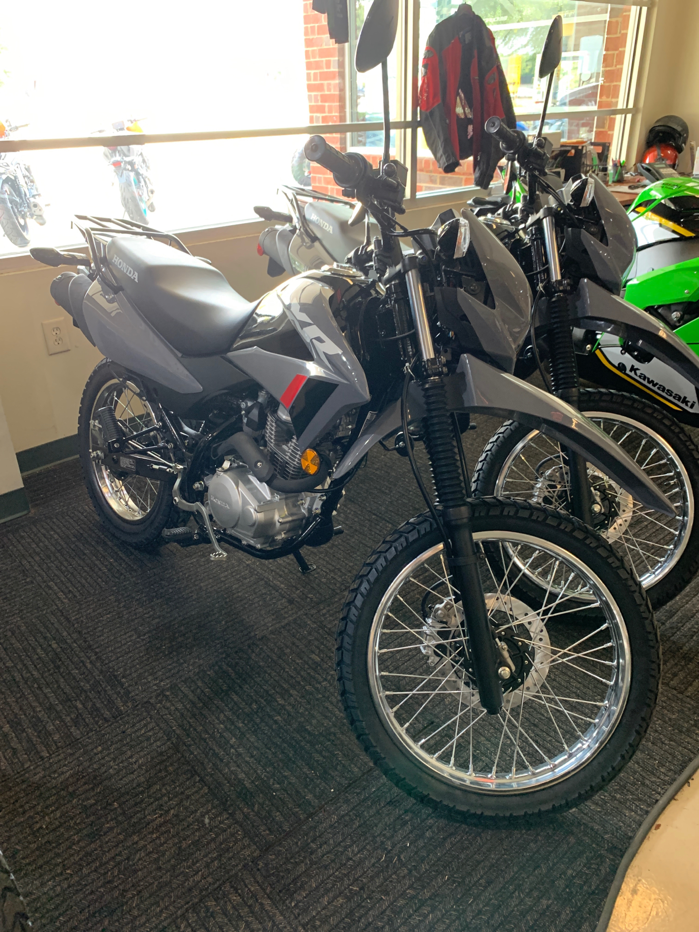 New 2025 Honda XR150L Motorcycles in Newnan GA H01369 Gray