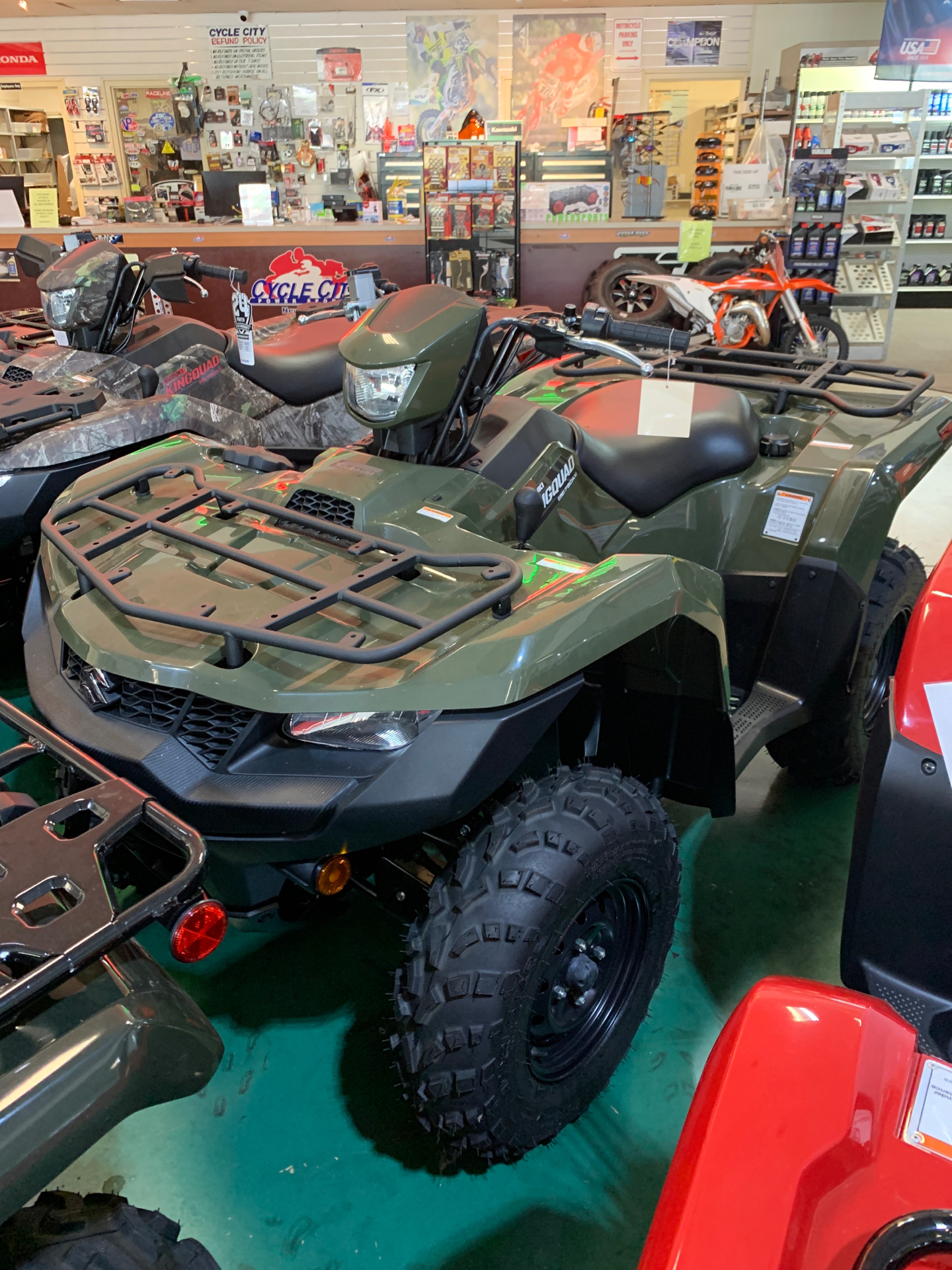 New 2025 Suzuki KingQuad 750AXi | ATVs in Newnan GA | S00471 Terra
