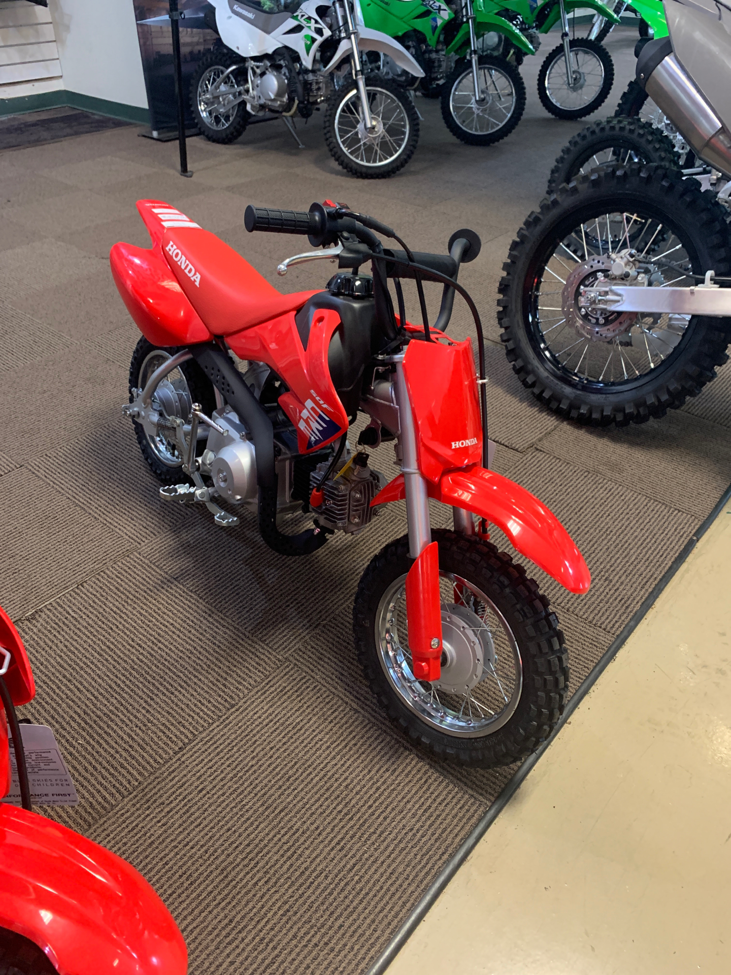 New 2026 Honda CRF50F Motorcycles in Newnan GA H00502 Red
