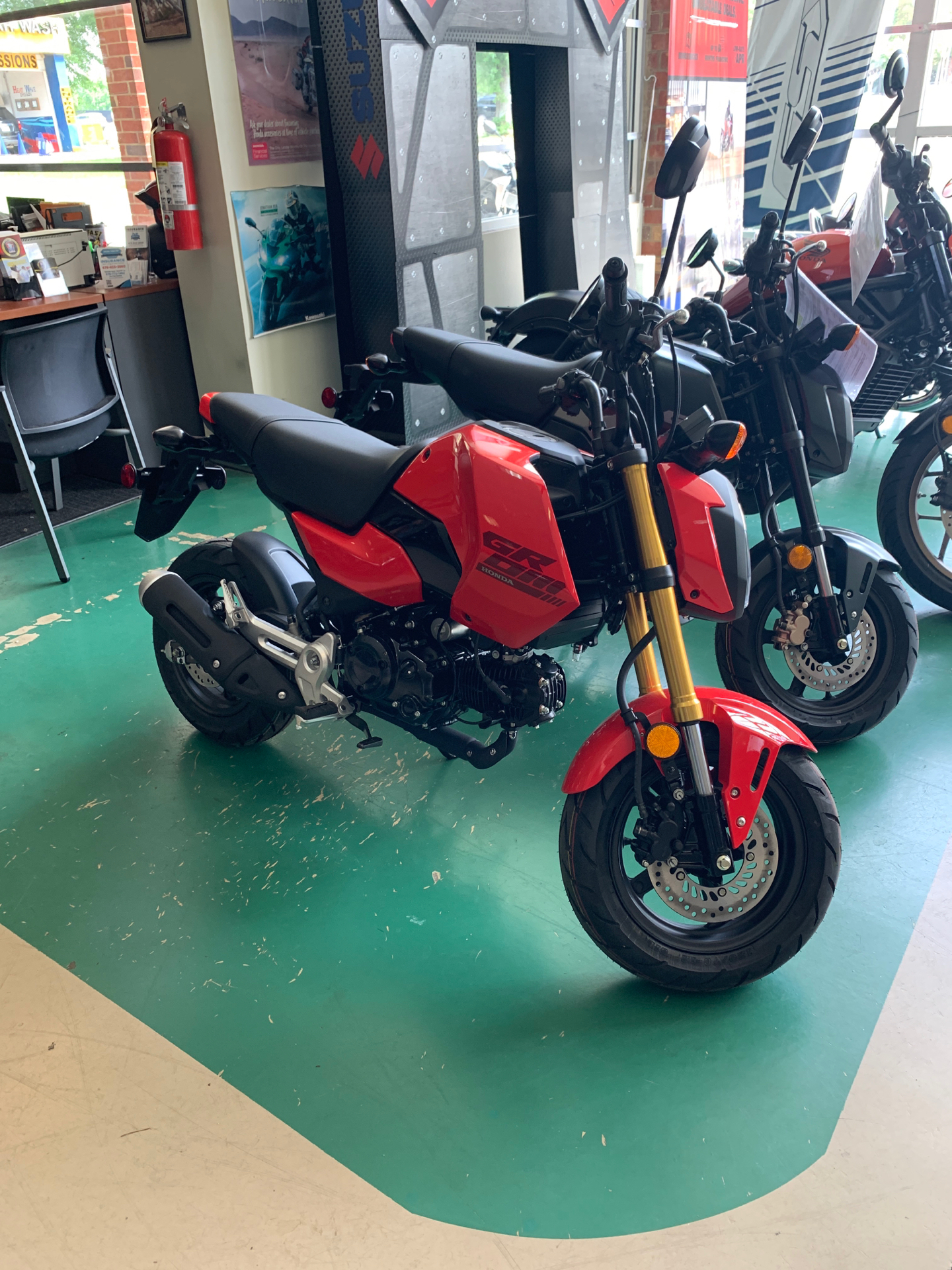 New 2026 Honda Grom | Motorcycles in Newnan GA | H00519 Cherry Red