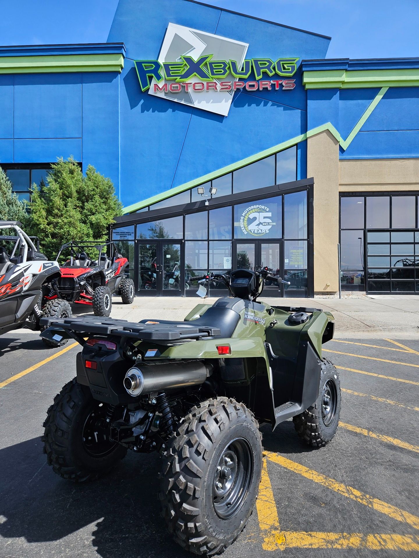 2023 Suzuki KingQuad 750AXi Power Steering in Rexburg, Idaho - Photo 3