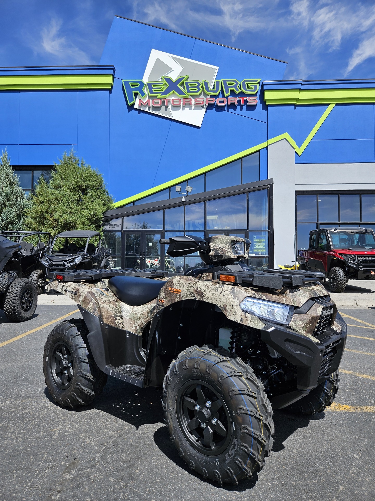 2024 Kawasaki Brute Force 750 LE EPS Camo in Rexburg, Idaho - Photo 2