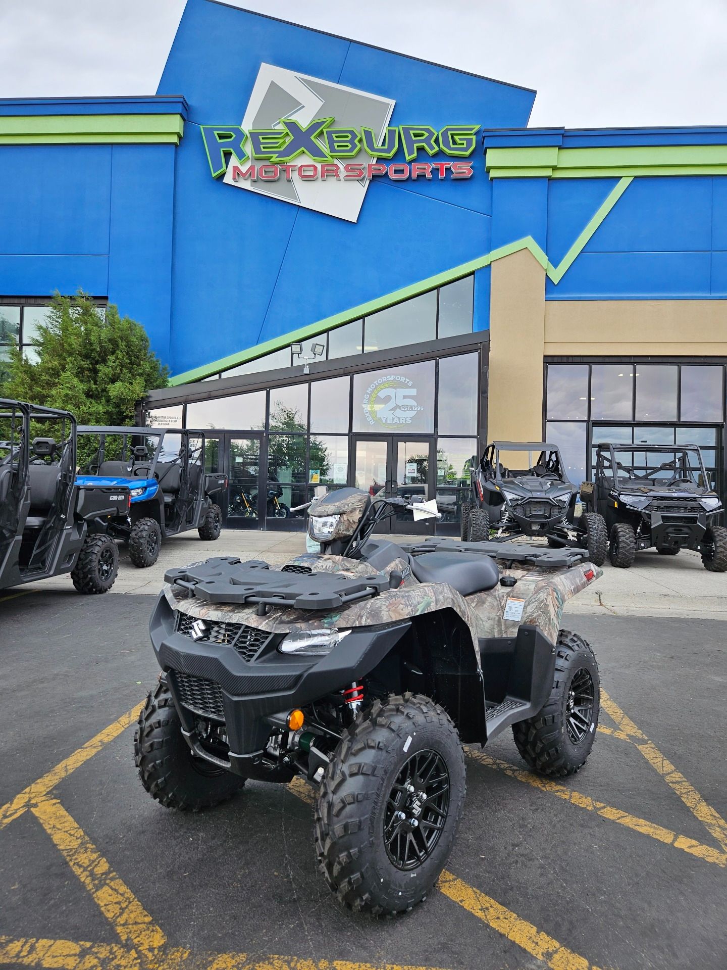 2023 Suzuki KingQuad 500AXi Power Steering SE Camo in Rexburg, Idaho - Photo 1