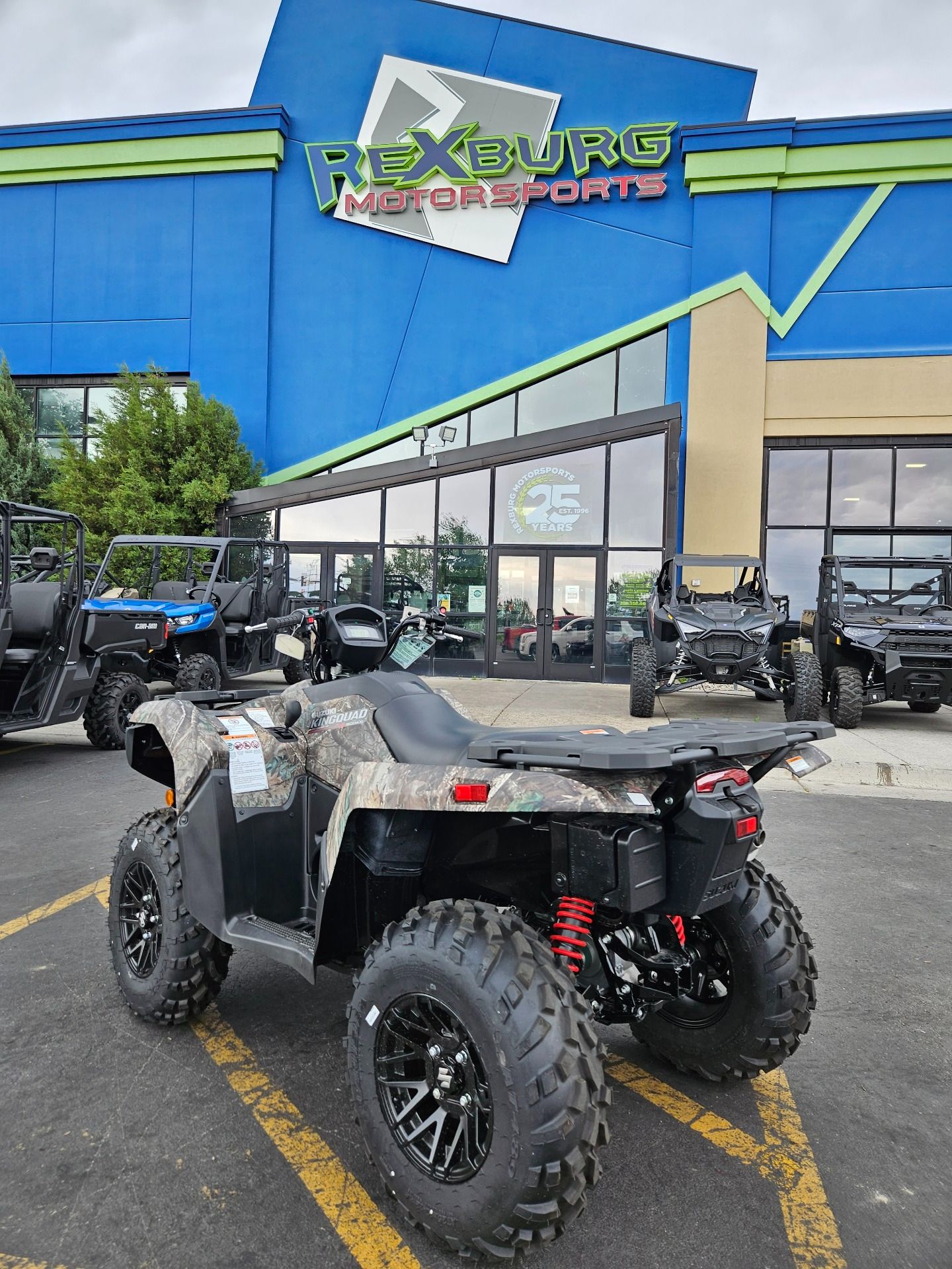 2023 Suzuki KingQuad 500AXi Power Steering SE Camo in Rexburg, Idaho - Photo 4