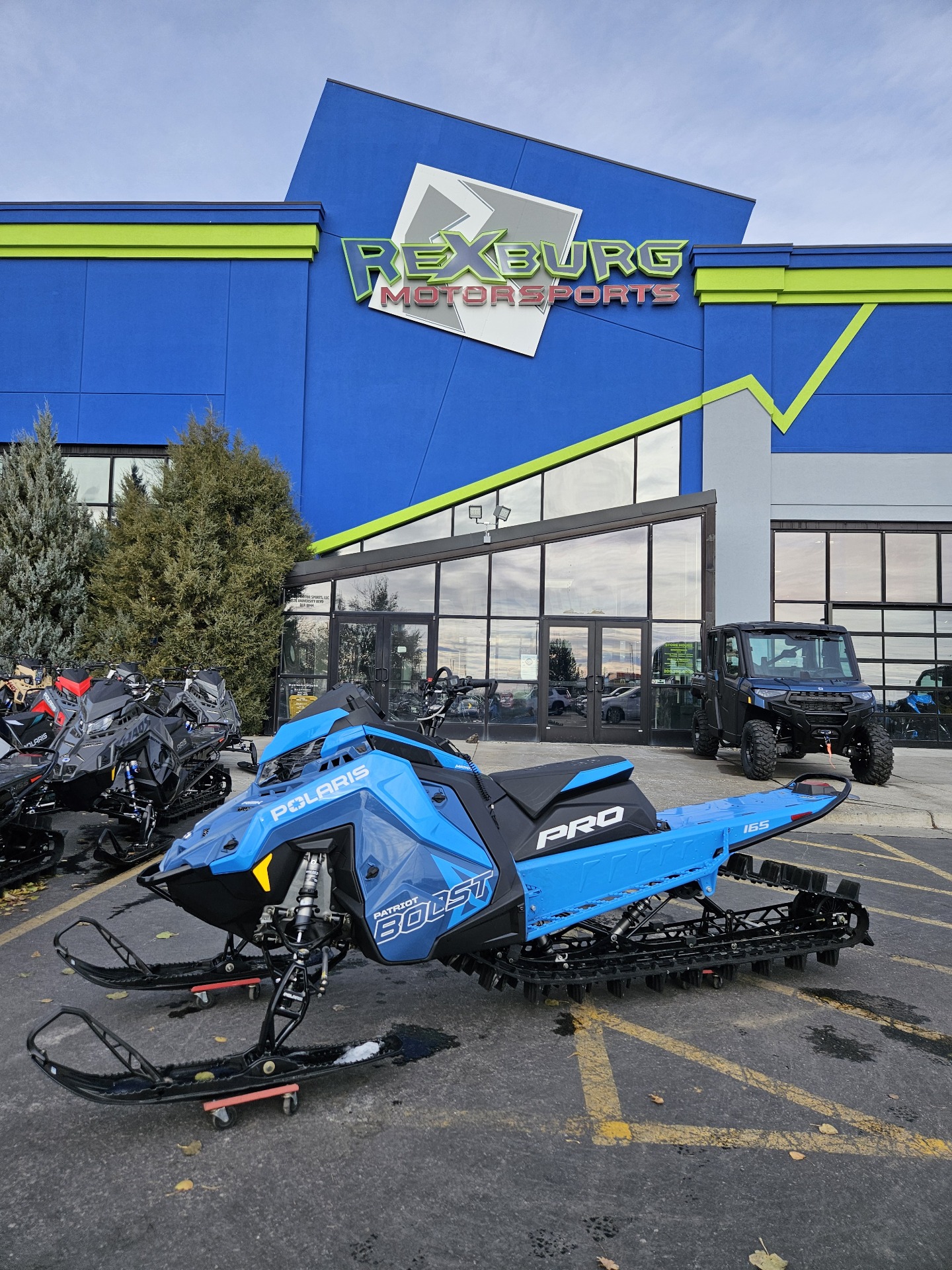 2024 Polaris Patriot Boost PRO RMK Slash 165 SC in Rexburg, Idaho - Photo 1