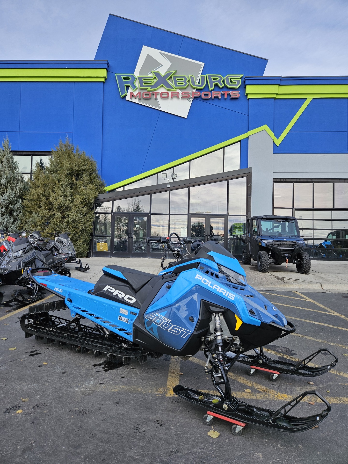 2024 Polaris Patriot Boost PRO RMK Slash 165 SC in Rexburg, Idaho - Photo 2