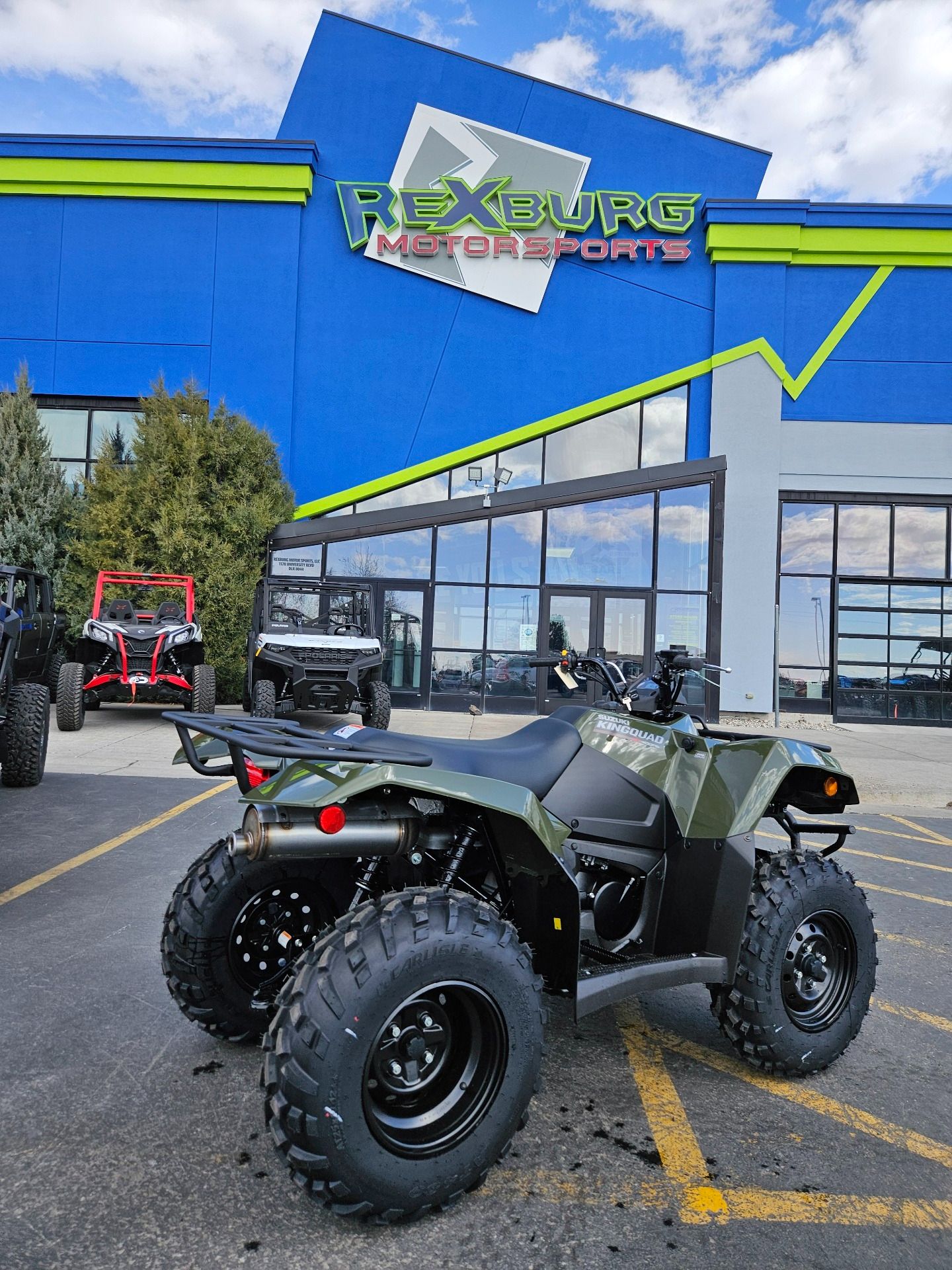 2024 Suzuki KingQuad 400FSi in Rexburg, Idaho - Photo 3