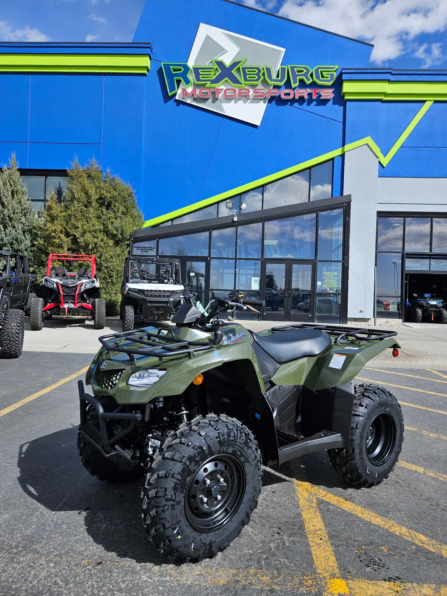 2024 Suzuki KingQuad 400FSi in Rexburg, Idaho - Photo 1