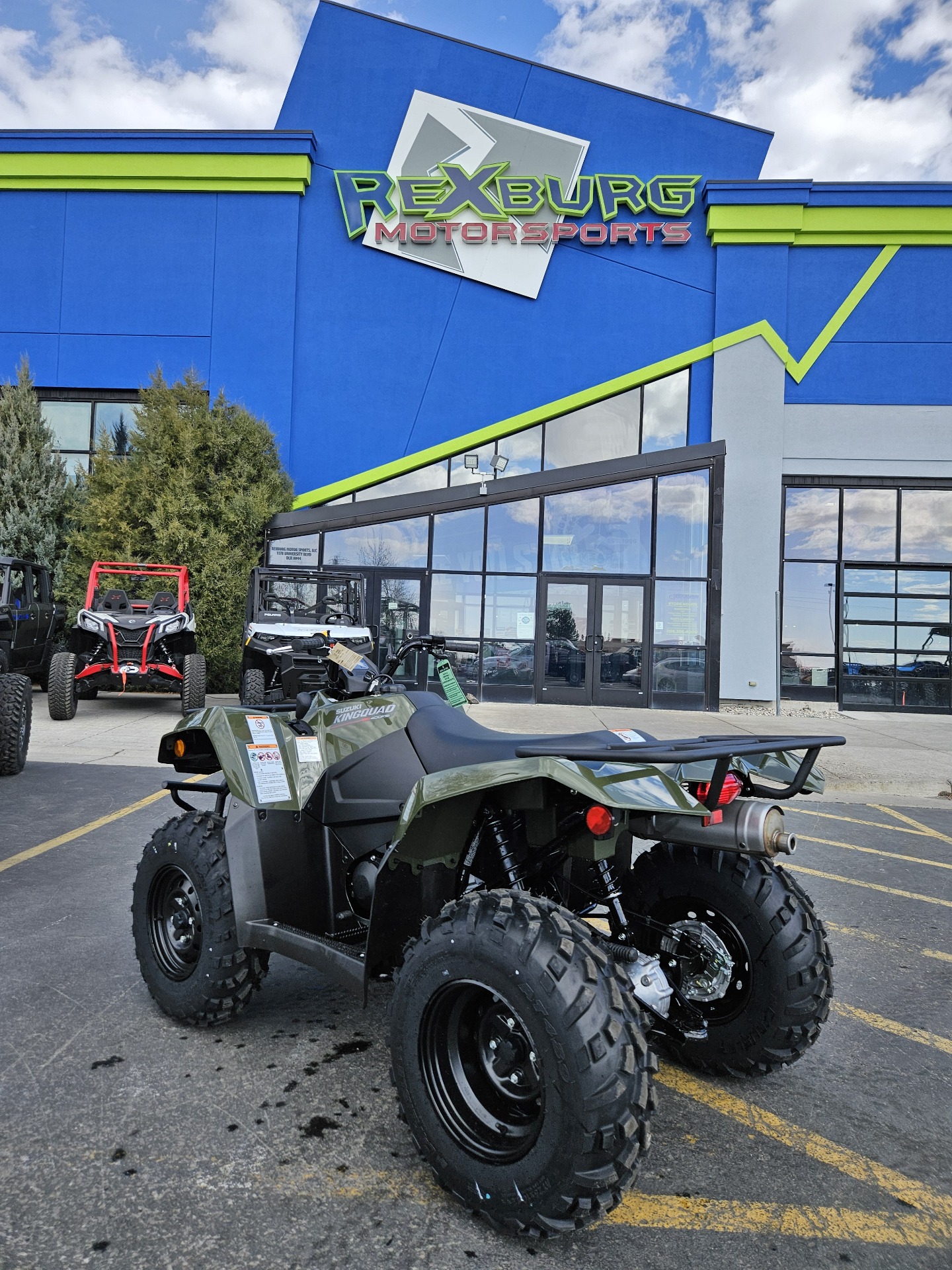 2024 Suzuki KingQuad 400FSi in Rexburg, Idaho - Photo 4