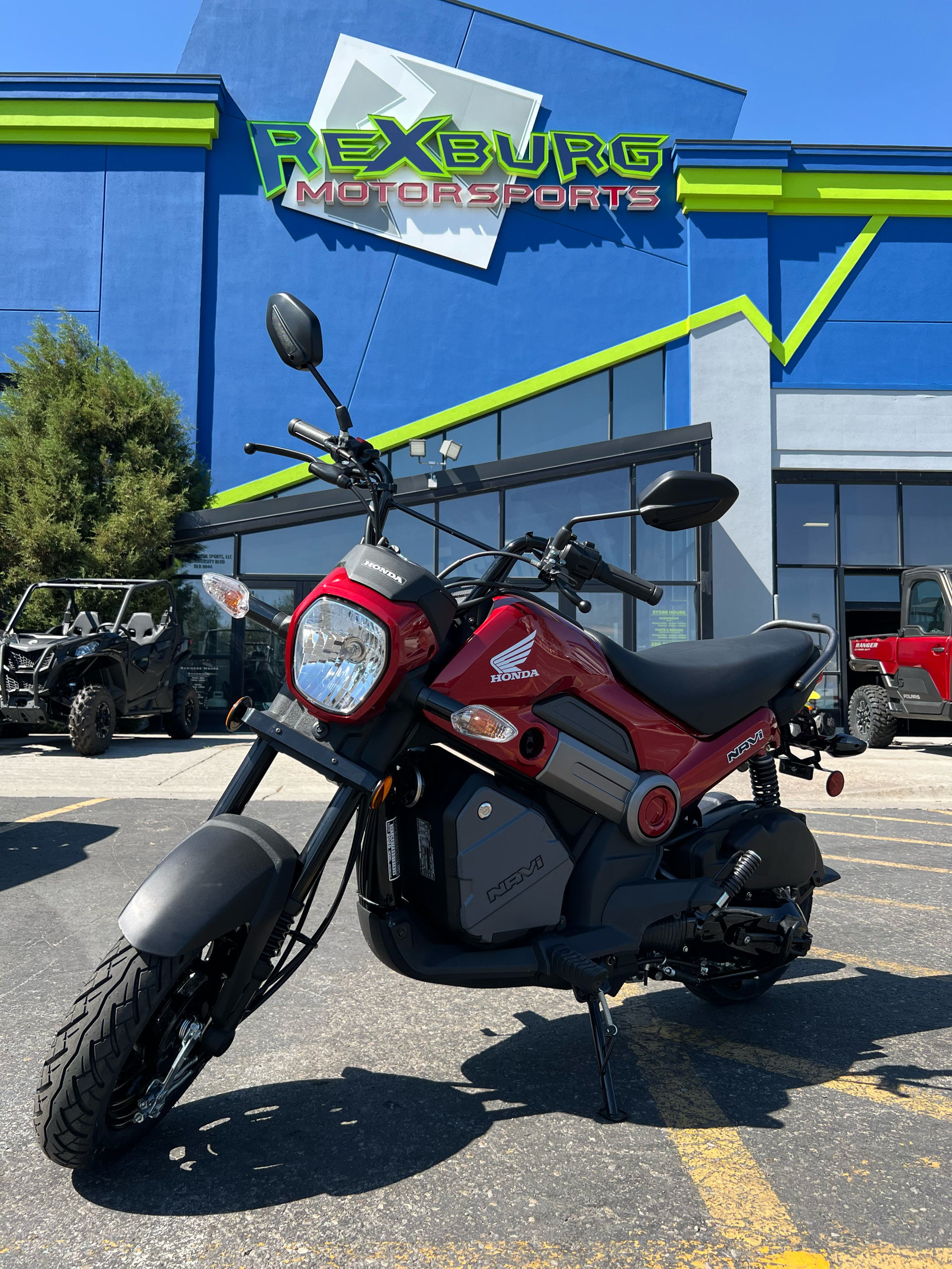 New 2025 Honda Navi | Motorcycles in Rexburg ID | M01839 Pearl Red