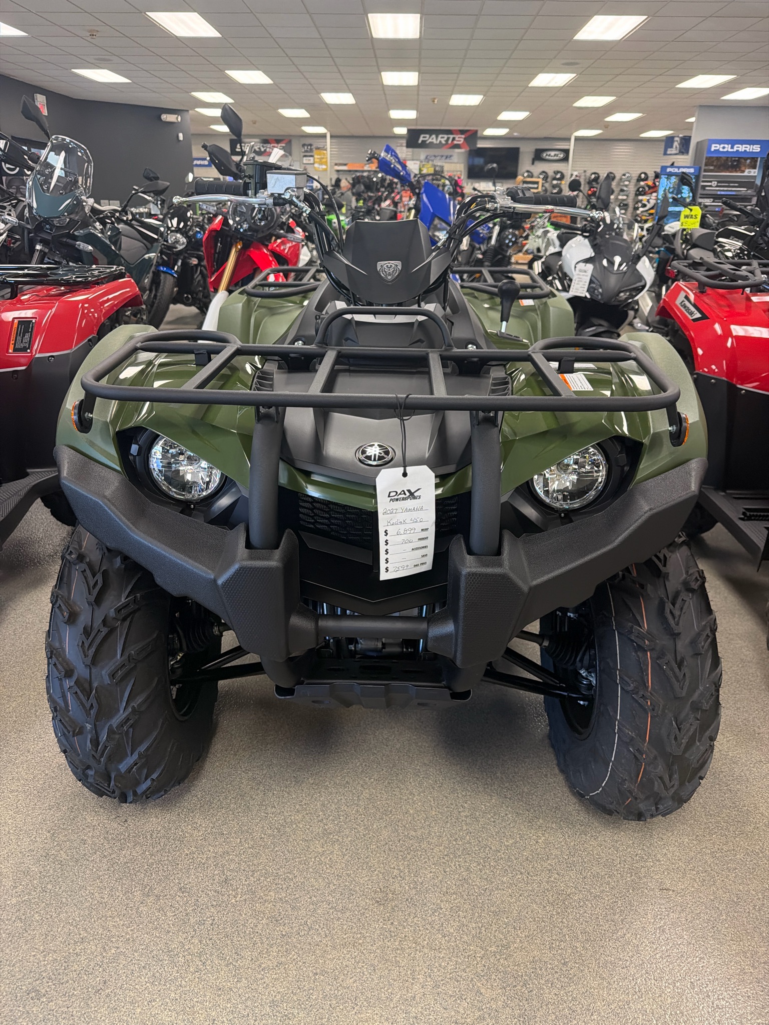2027 Yamaha Kodiak 450 1