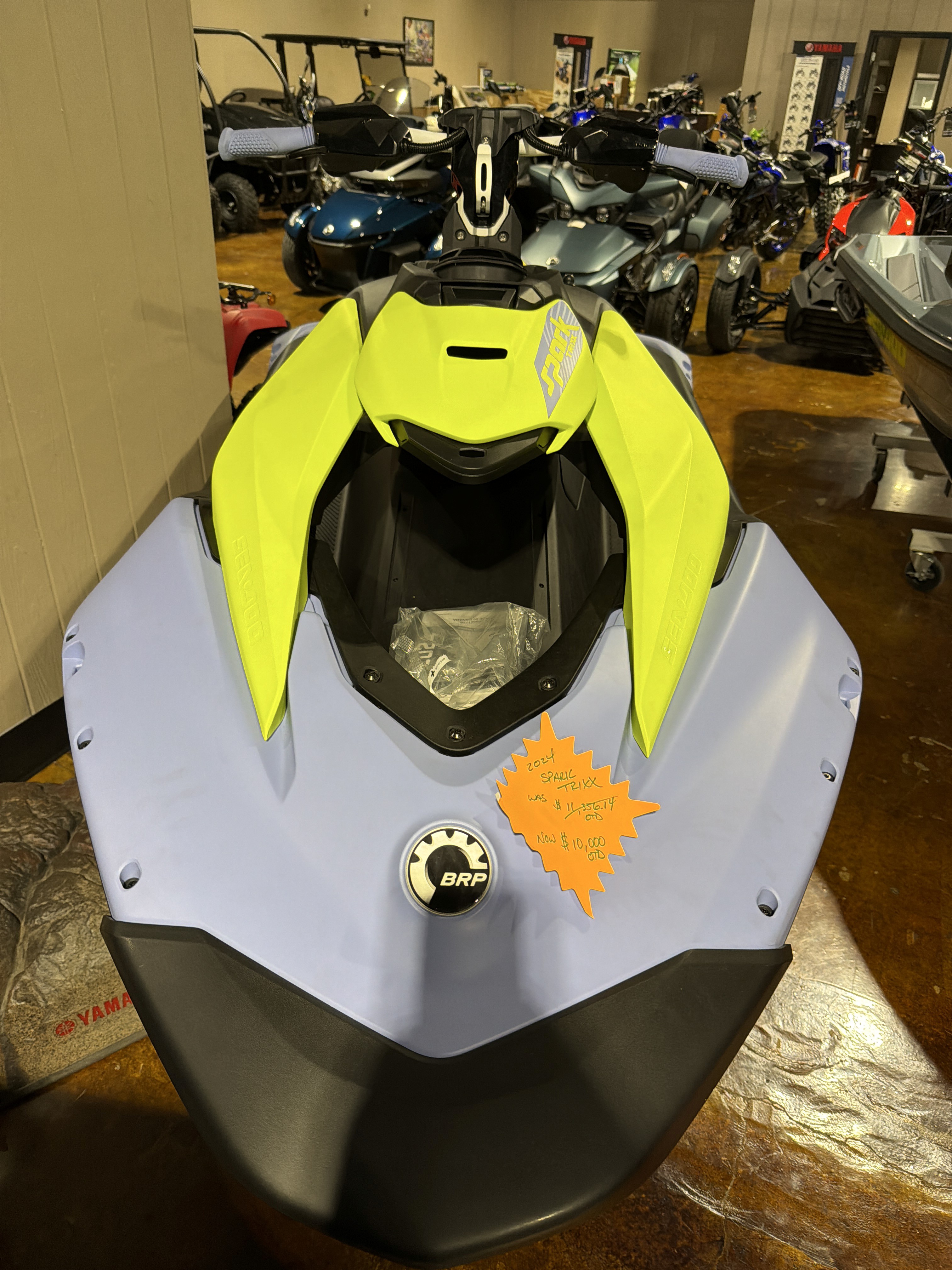 New 2024 Sea-Doo Spark Trixx for 1 iBR, Cookeville TN | Specs