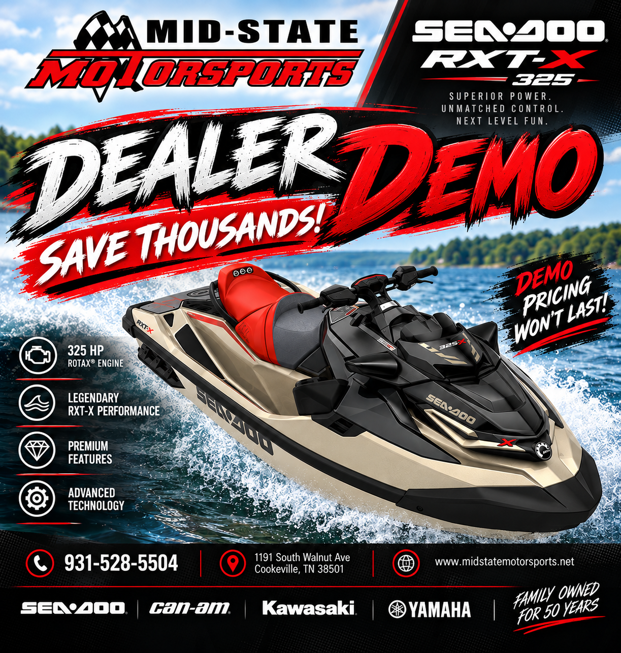 2025 Sea-Doo RXT-X