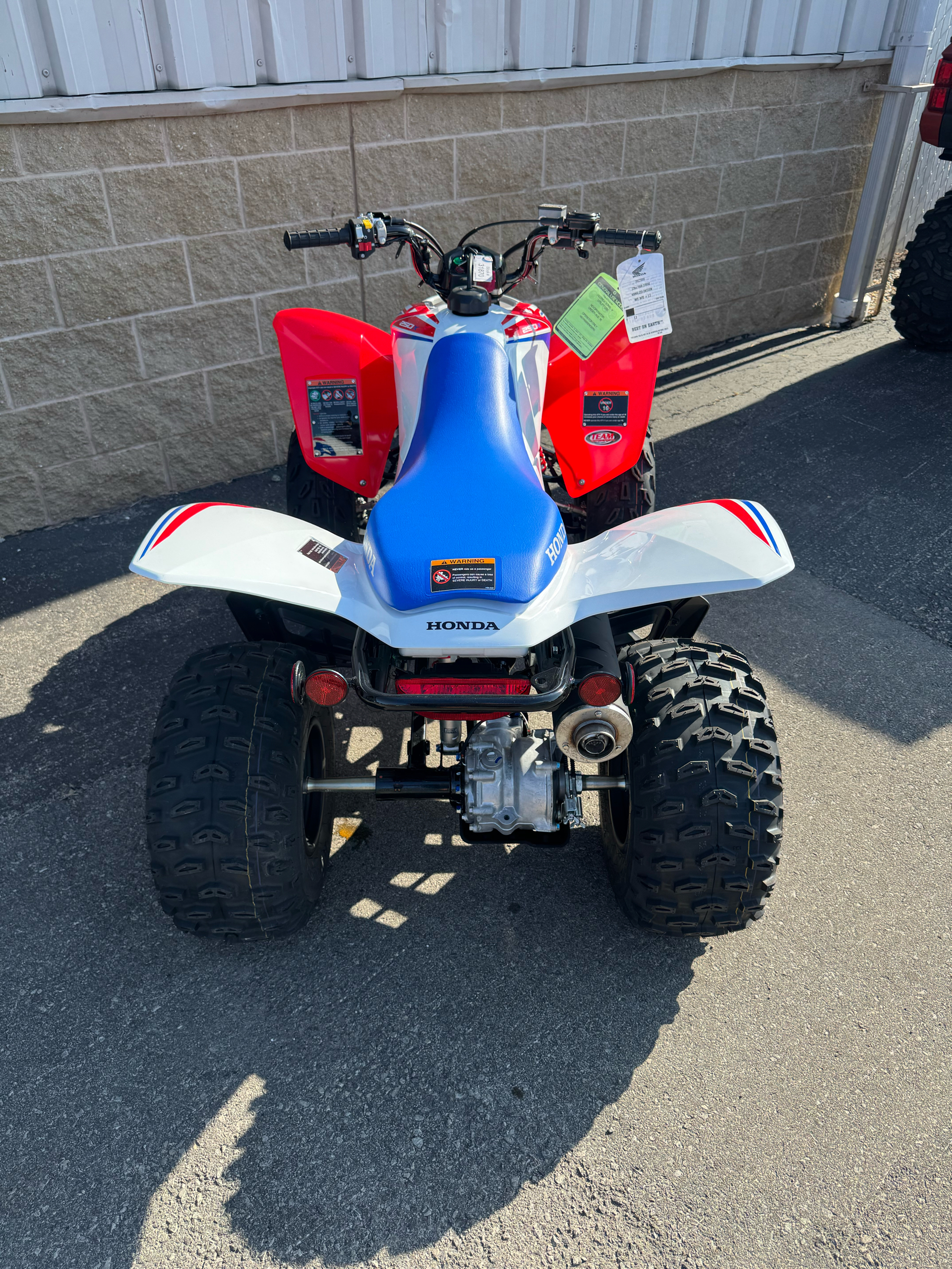 New 2026 Honda TRX250X, De Pere WI | Specs, Price, Photos | Red 31870