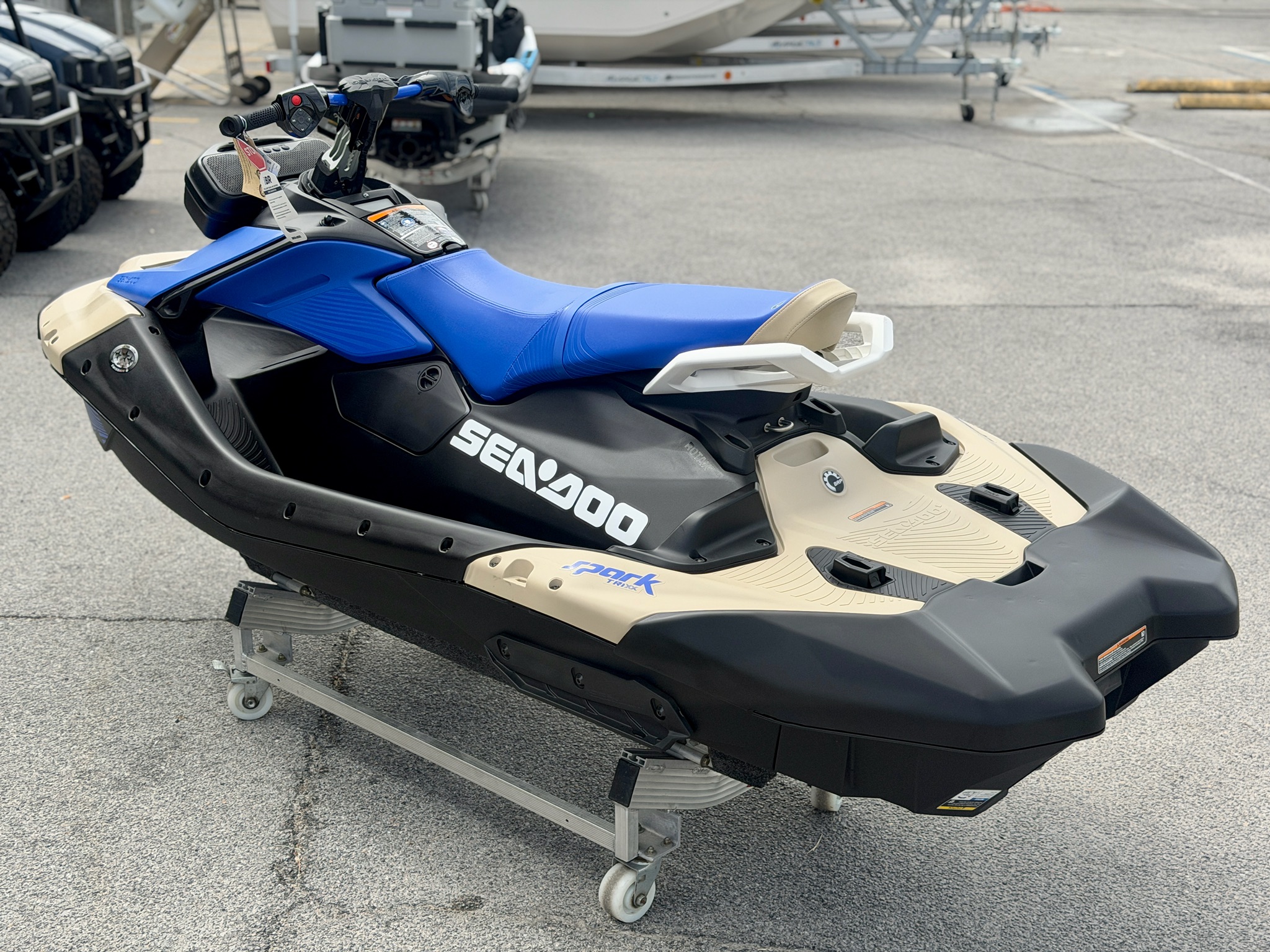 2025 Sea-Doo Spark Trixx for 3 + iBR and audio in option 12