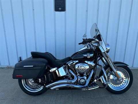 Used 2015 Harley-Davidson Fat Boy® Vivid Black Motorcycles in