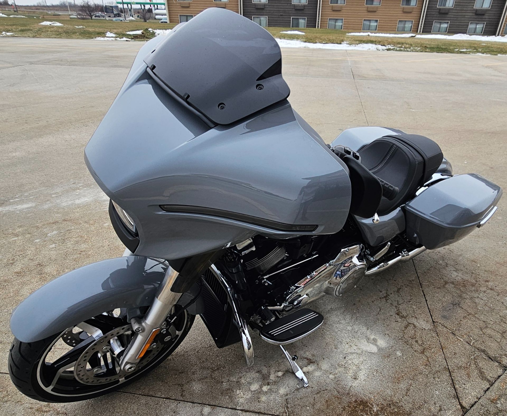 New 2026 Harley-Davidson Street Glide® Dark Billiard Gray Chrome