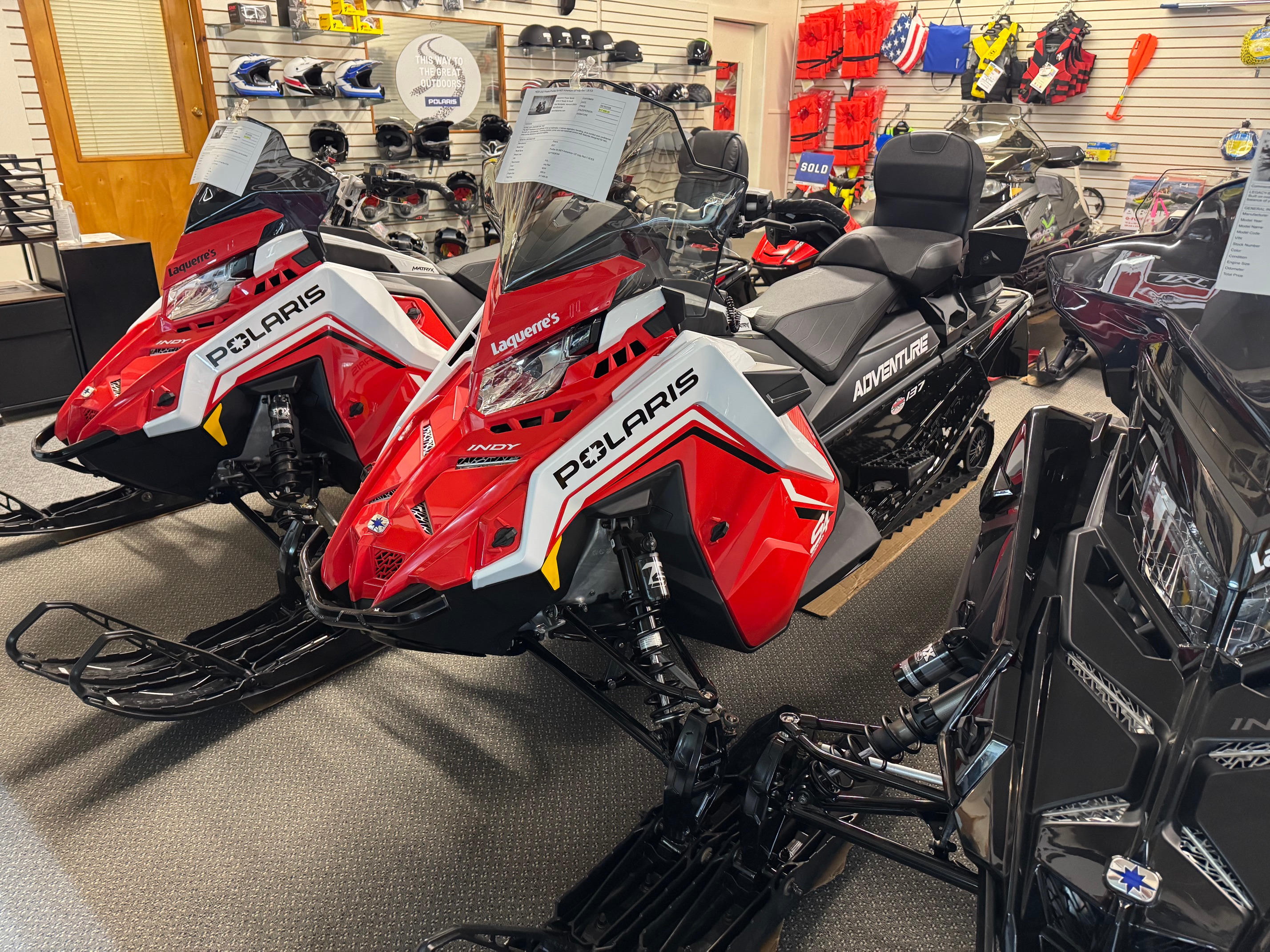 2027 Polaris ProStar S4 INDY Adventure 137 Indy Red 1.35 ES for sale 1250633