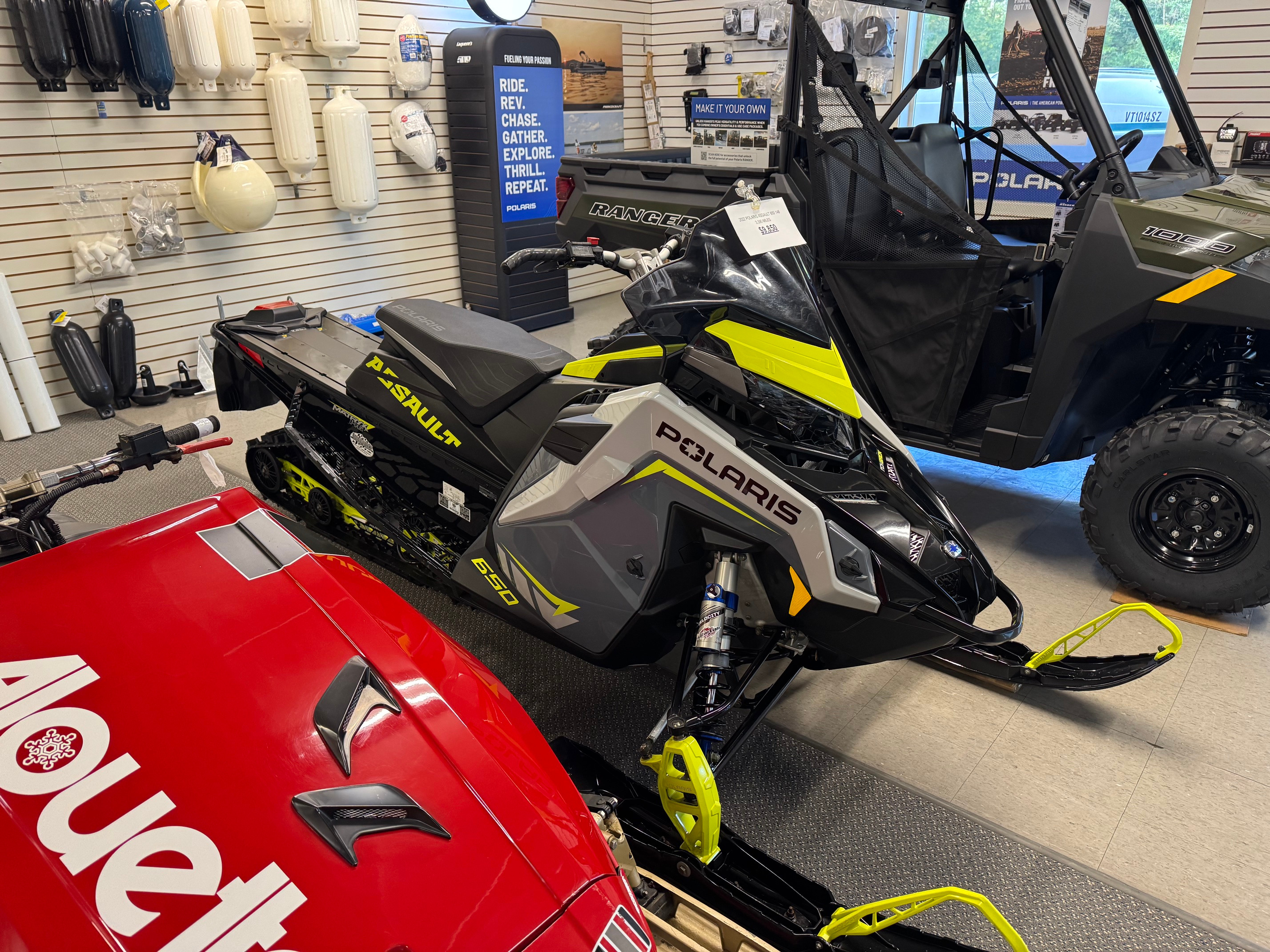 2022 Polaris 650 Switchback Assault 146 SC 2