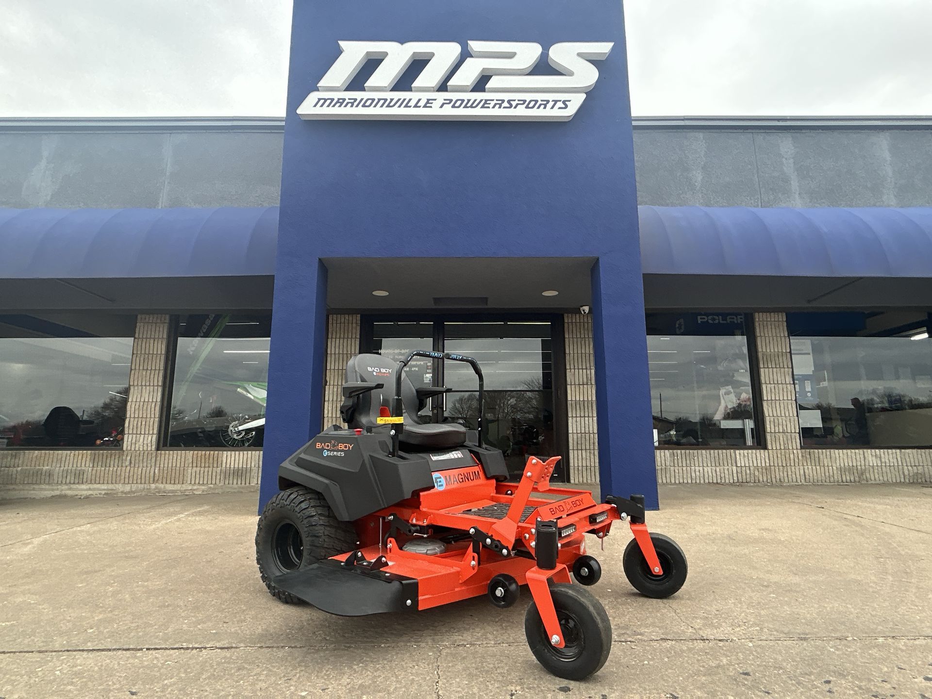 2025 Bad Boy Mowers E-Magnum 42 in. Electric in Marionville, Missouri - Photo 1