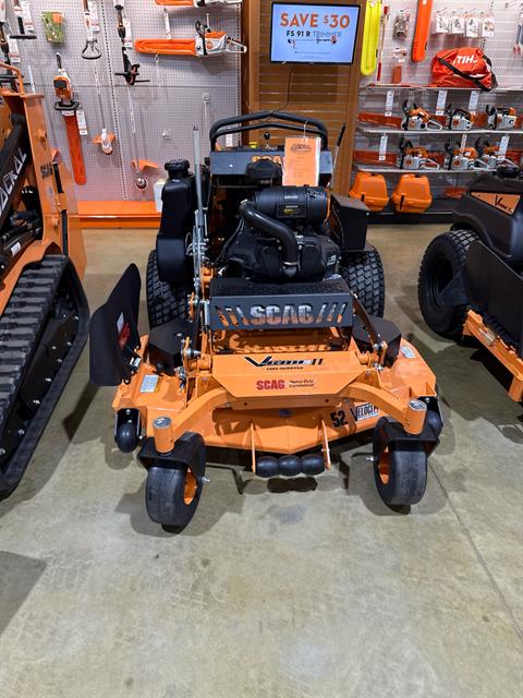 New 2025 SCAG Power Equipment V-Ride II 52 Briggs Stratton