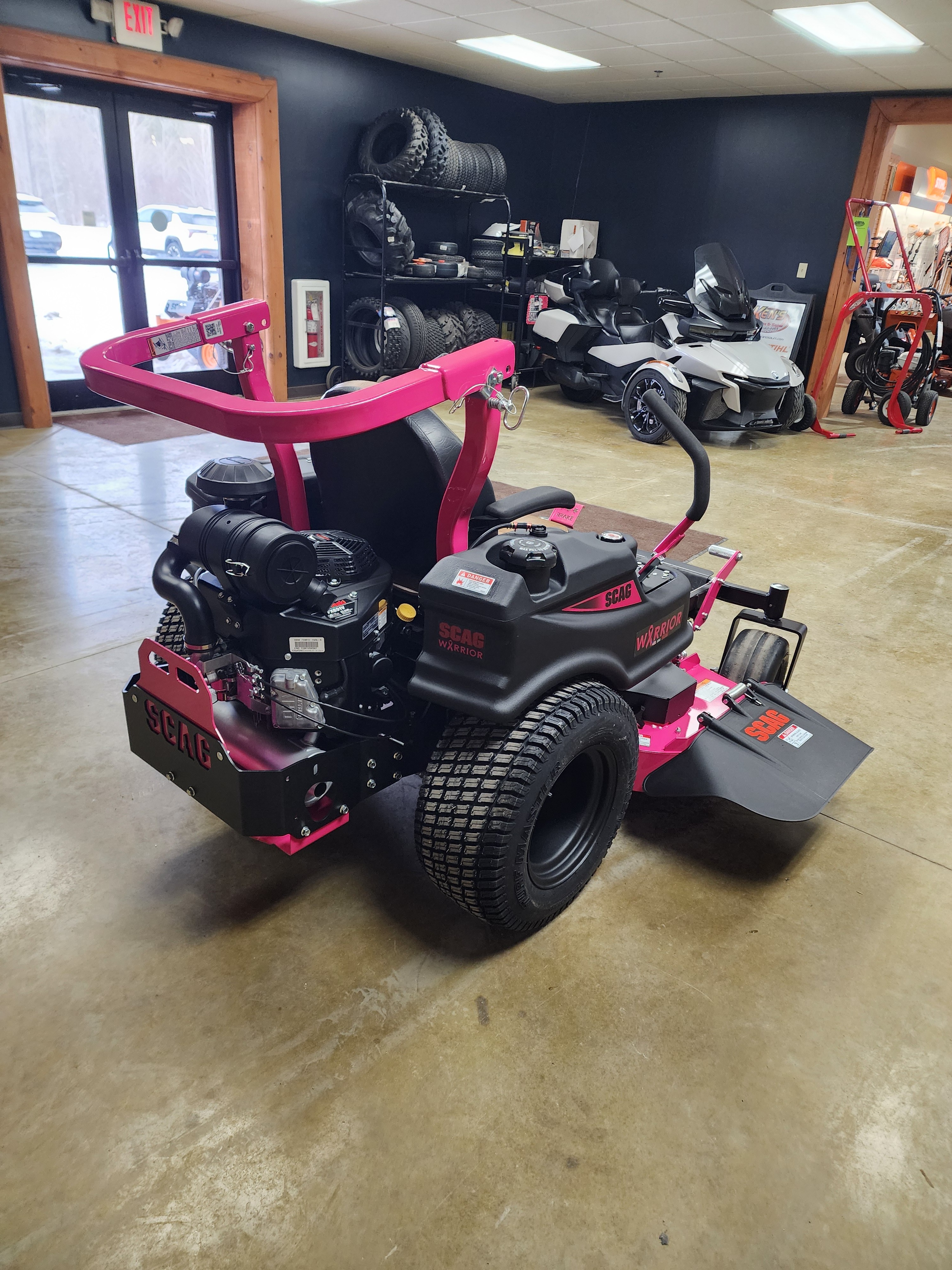 New 2026 SCAG Power Equipment Patriot 52 in. Kawasaki FX PINK