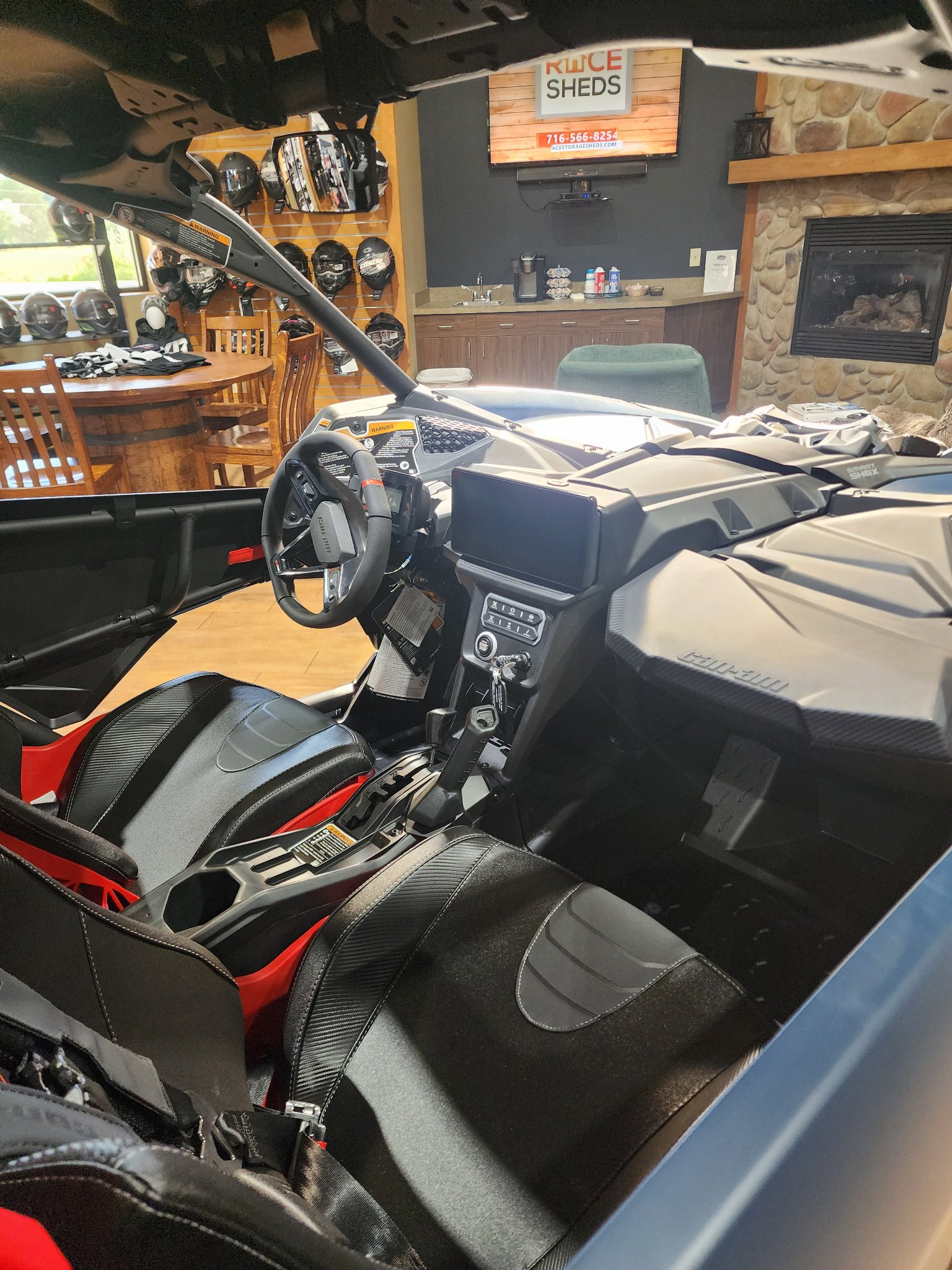 2026 Can-Am™ Maverick X3 X DS TURBO RR Smart-Shox with 10.25 in 4