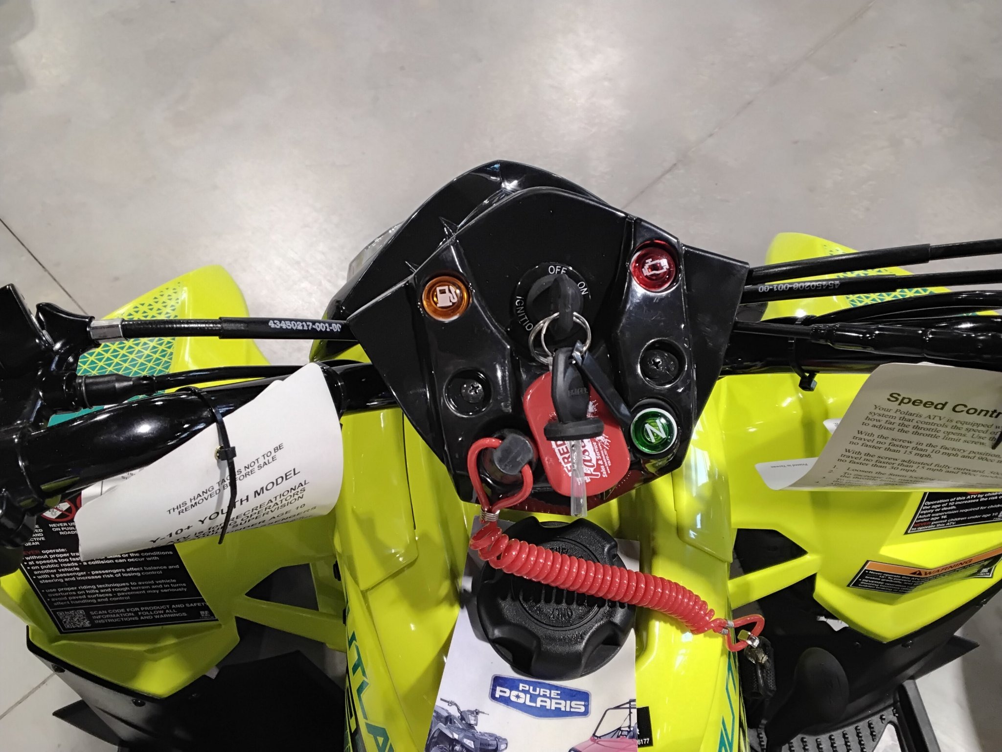 2027 Polaris Outlaw 110 EFI 6