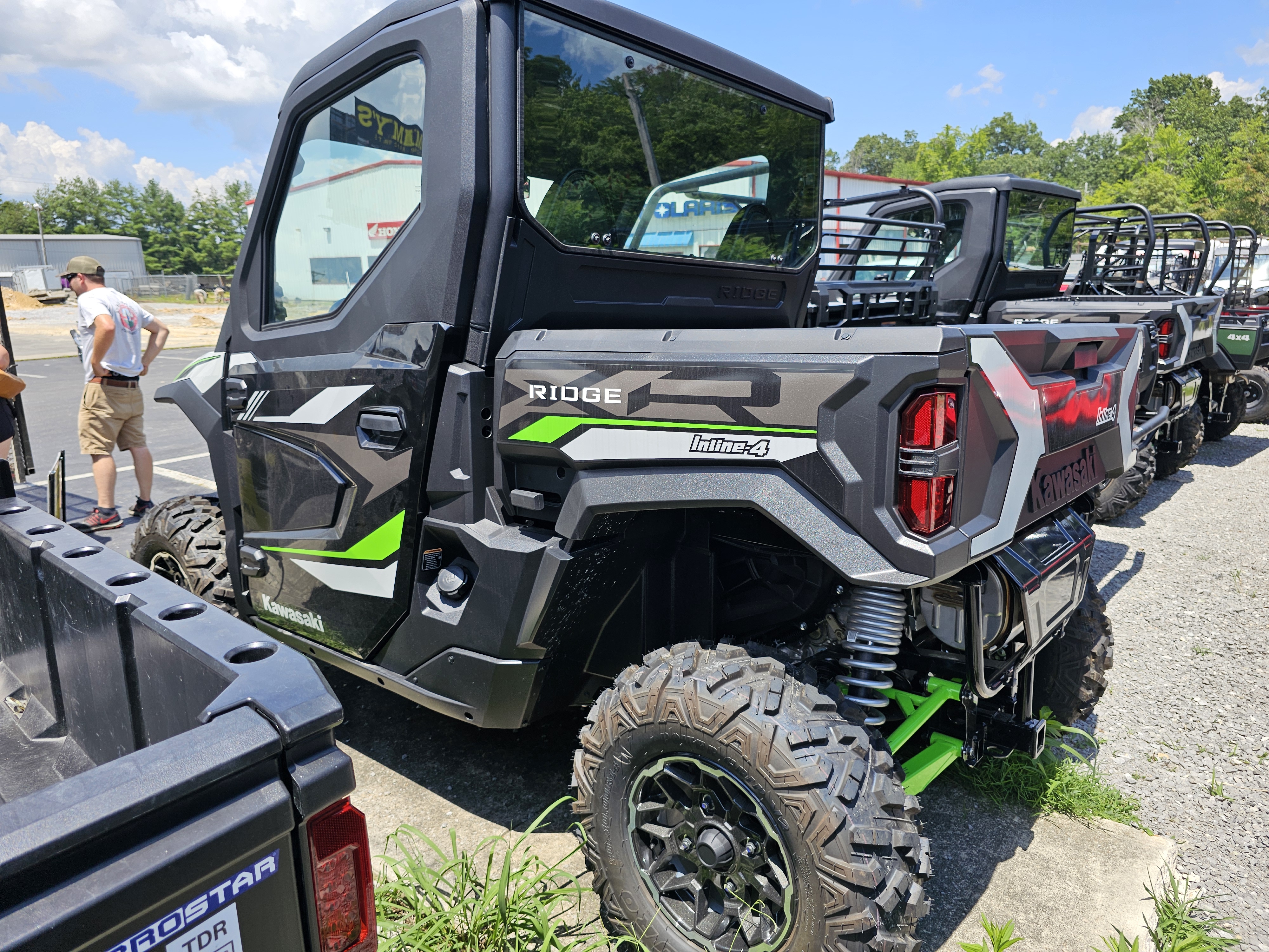 New 2024 Kawasaki RIDGE XR HVAC Ice Gray | Utility Vehicles in