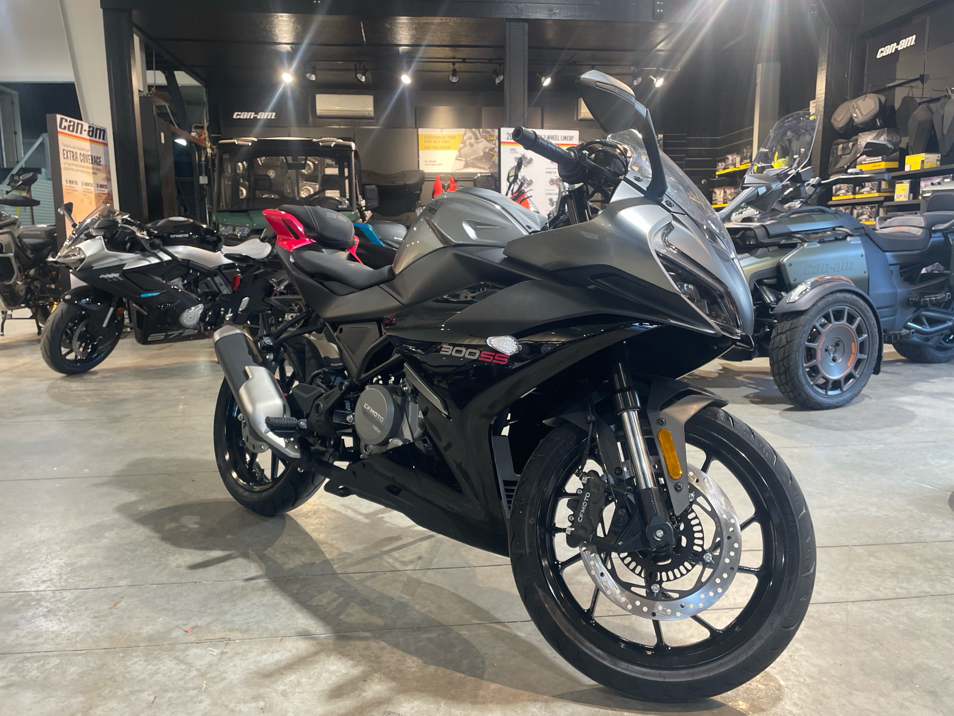 New 2025 CFMOTO 300SS Nebula Black | Motorcycles in Crossville TN