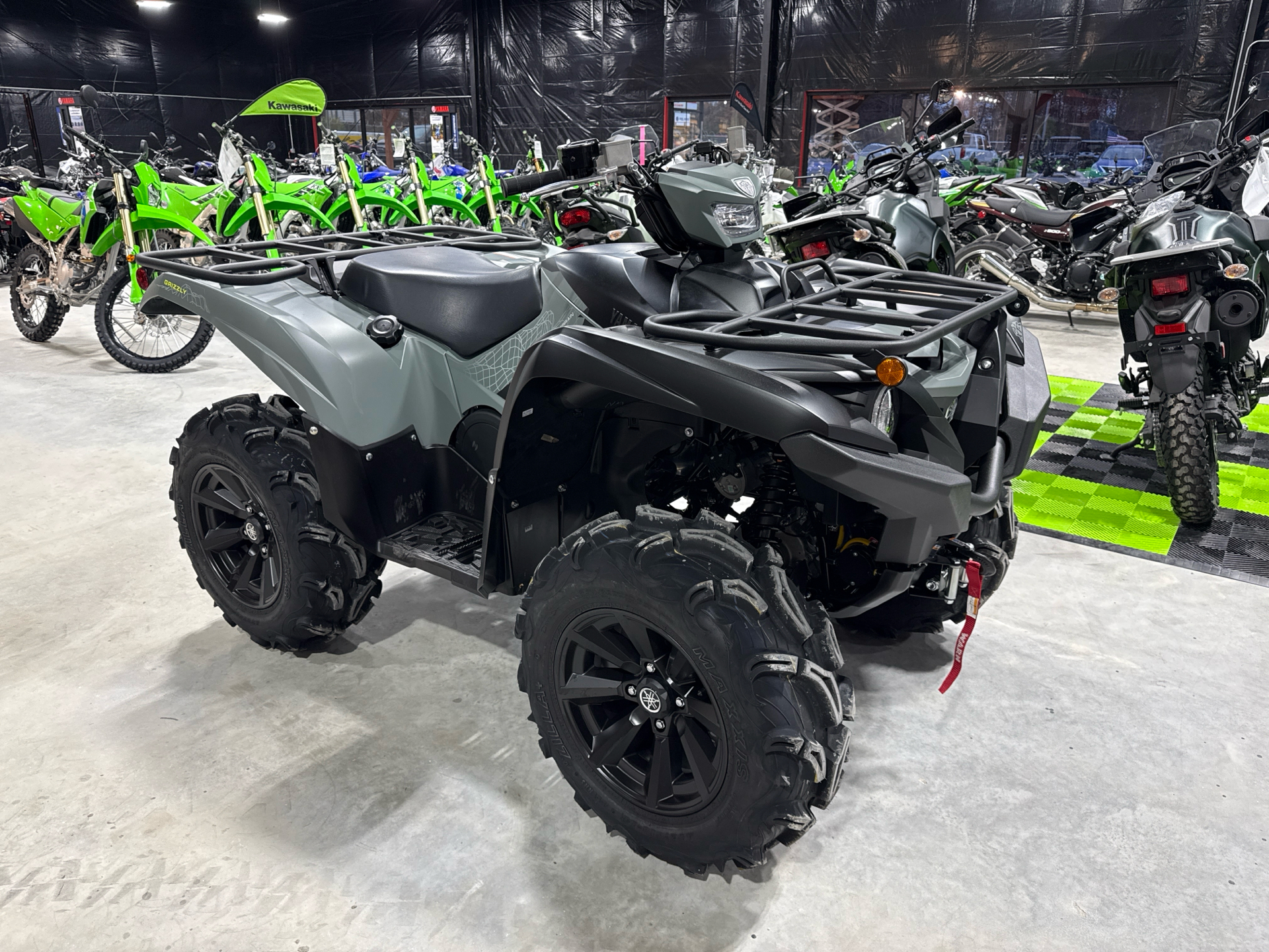 New 2026 Yamaha Grizzly EPS XT-R Moss Grey / Tactical Black | ATVs