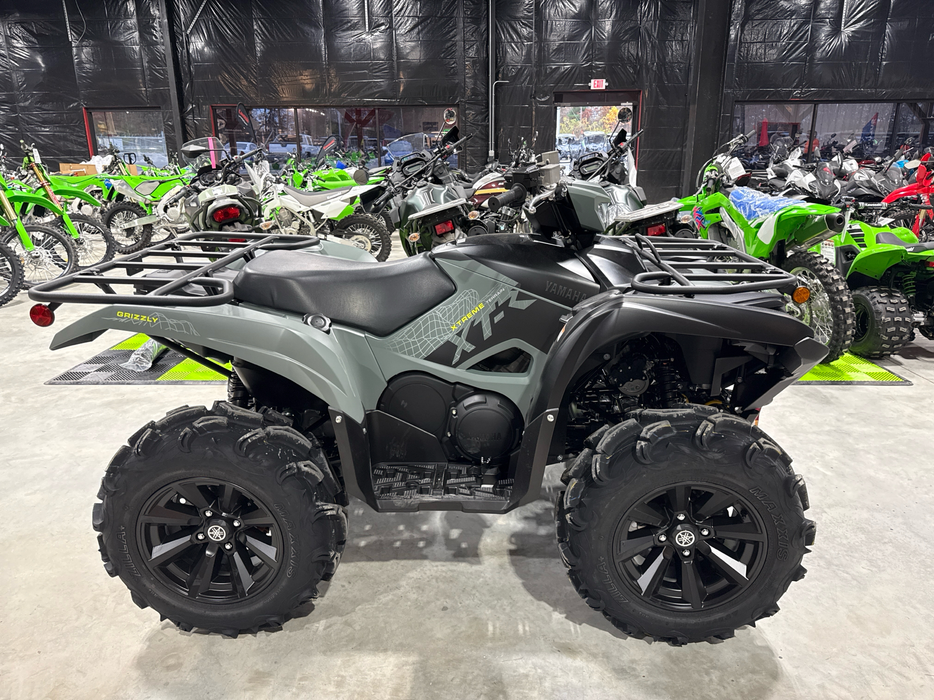 New 2026 Yamaha Grizzly EPS XT-R Moss Grey / Tactical Black | ATVs